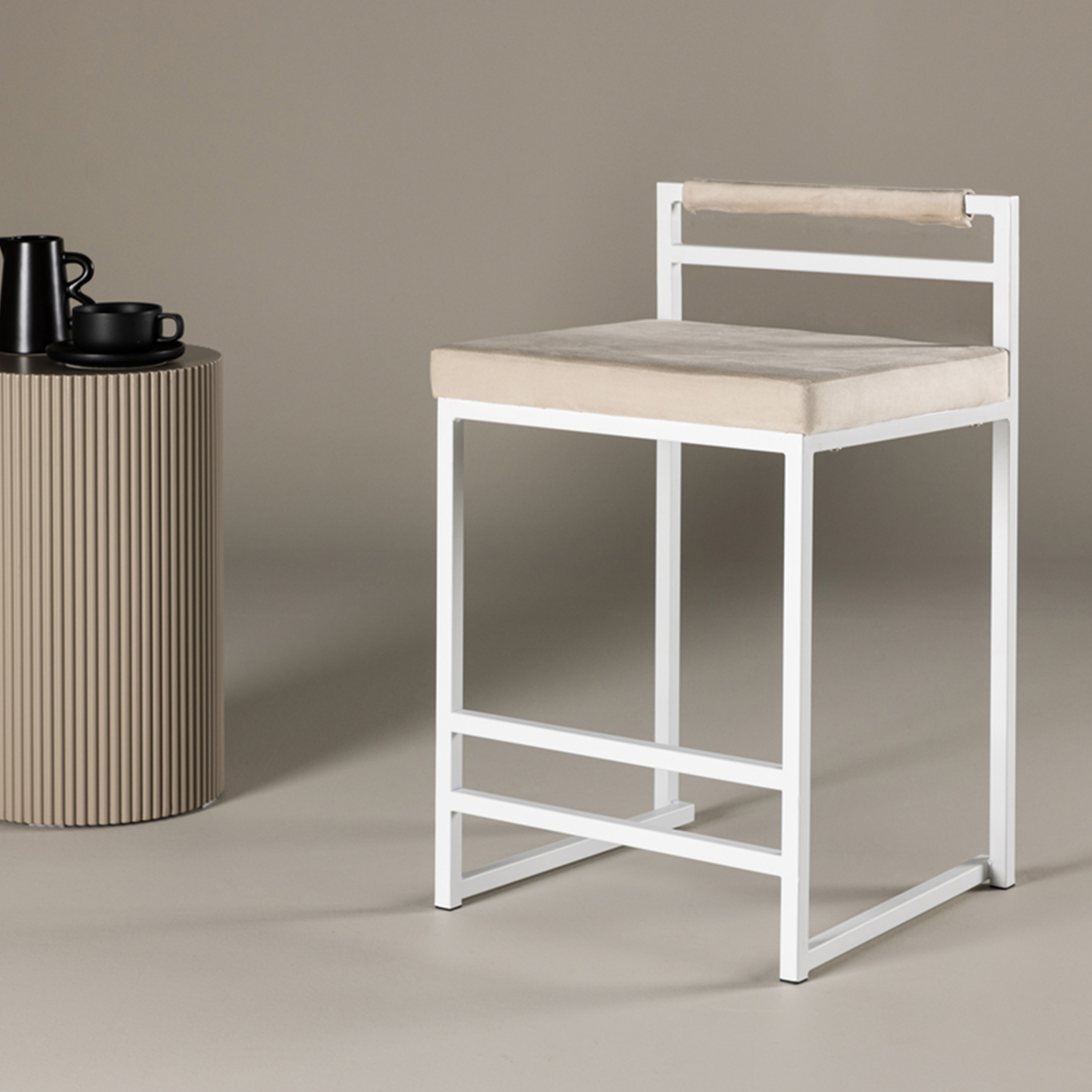 Venture Home Opelika Barstol Beige 80cm