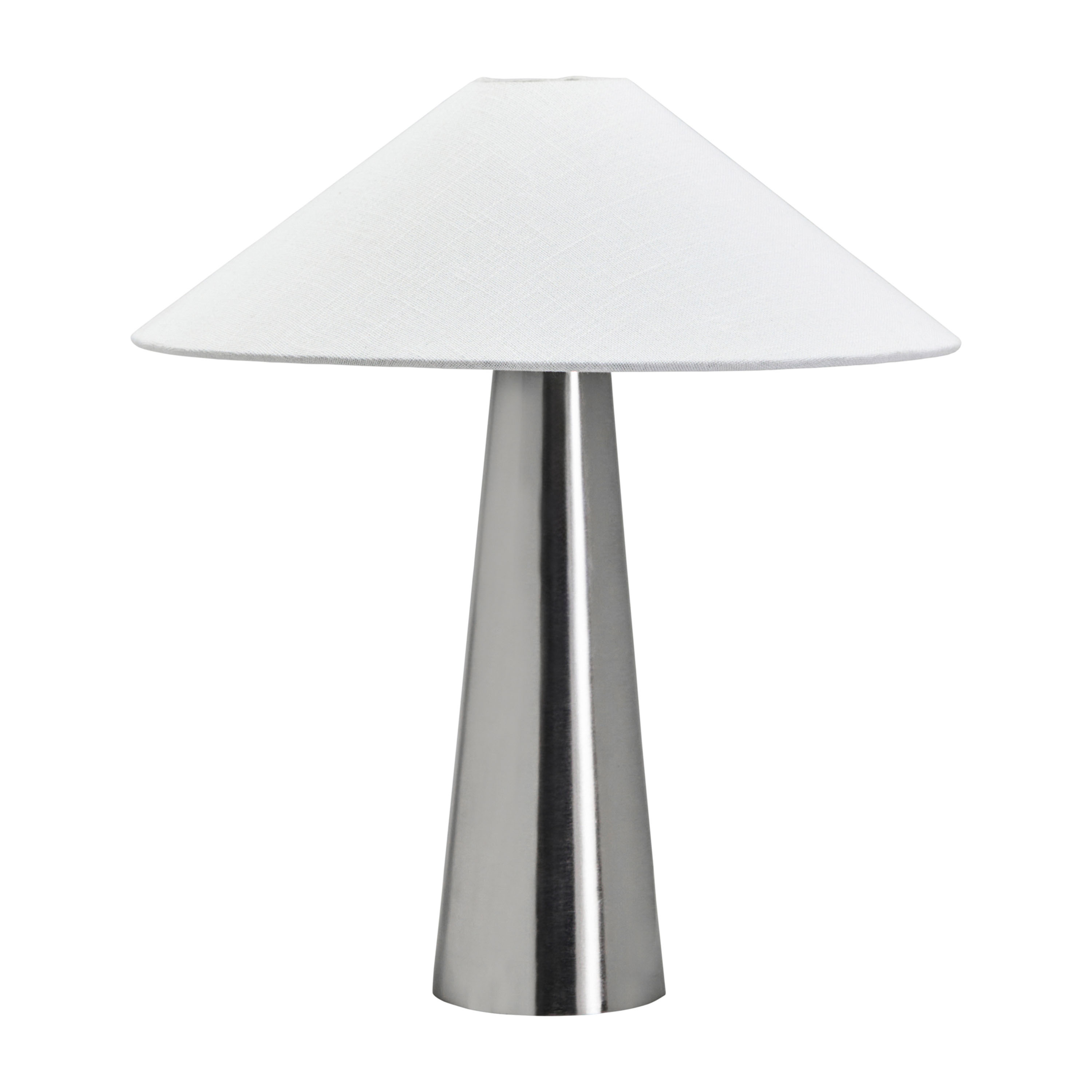 Soffi Bordslampa Brushed Silver/Off-White 48cm
