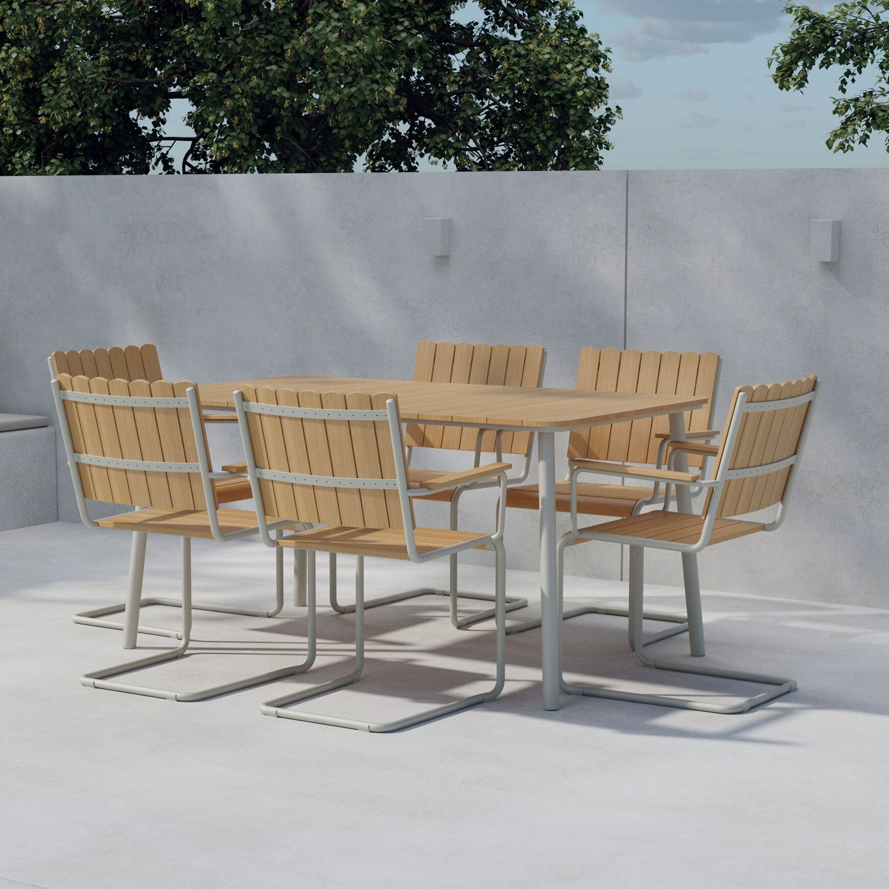 Venture Home Holmsund Matgrupp Beige