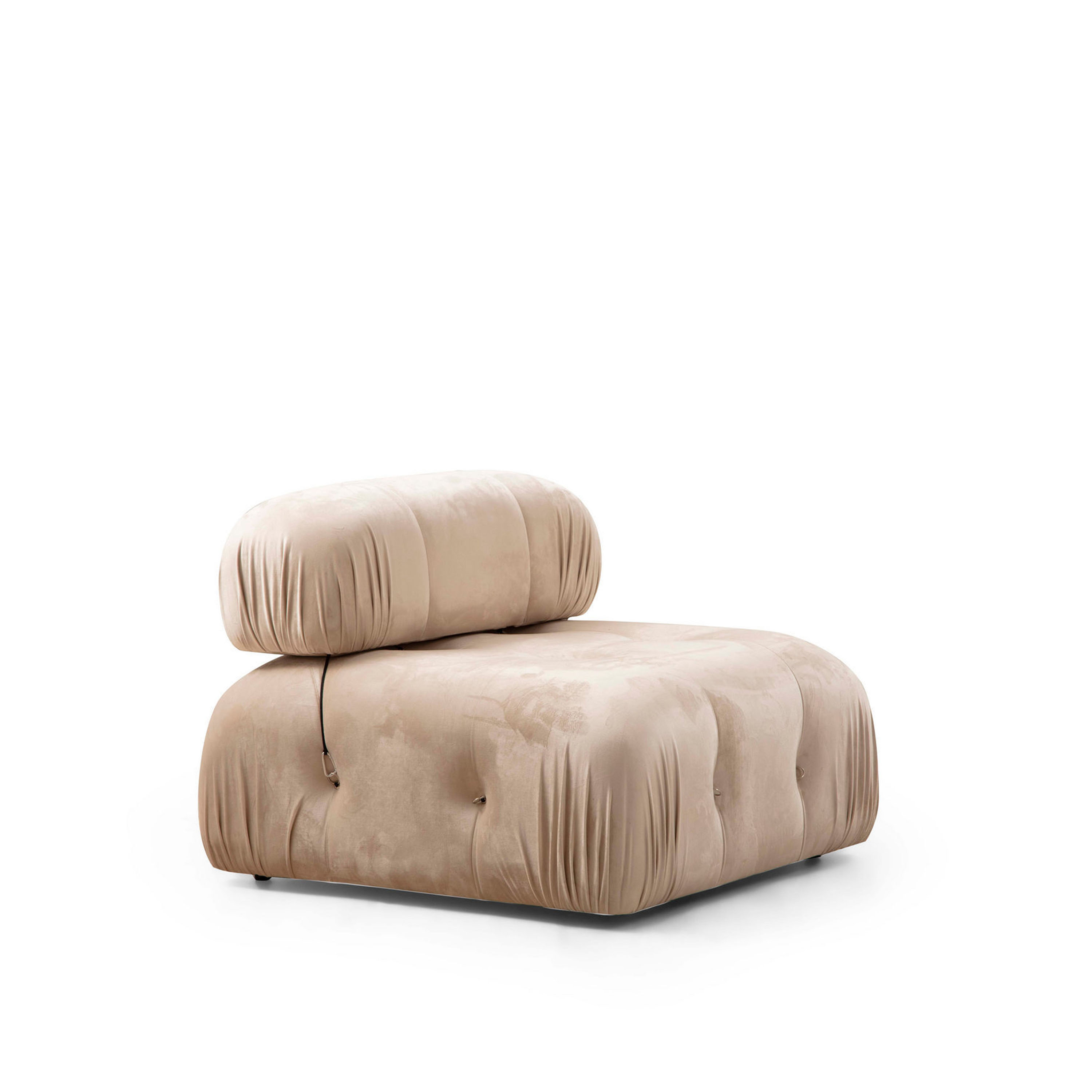 Blanca Mittmodul Beige Velvet