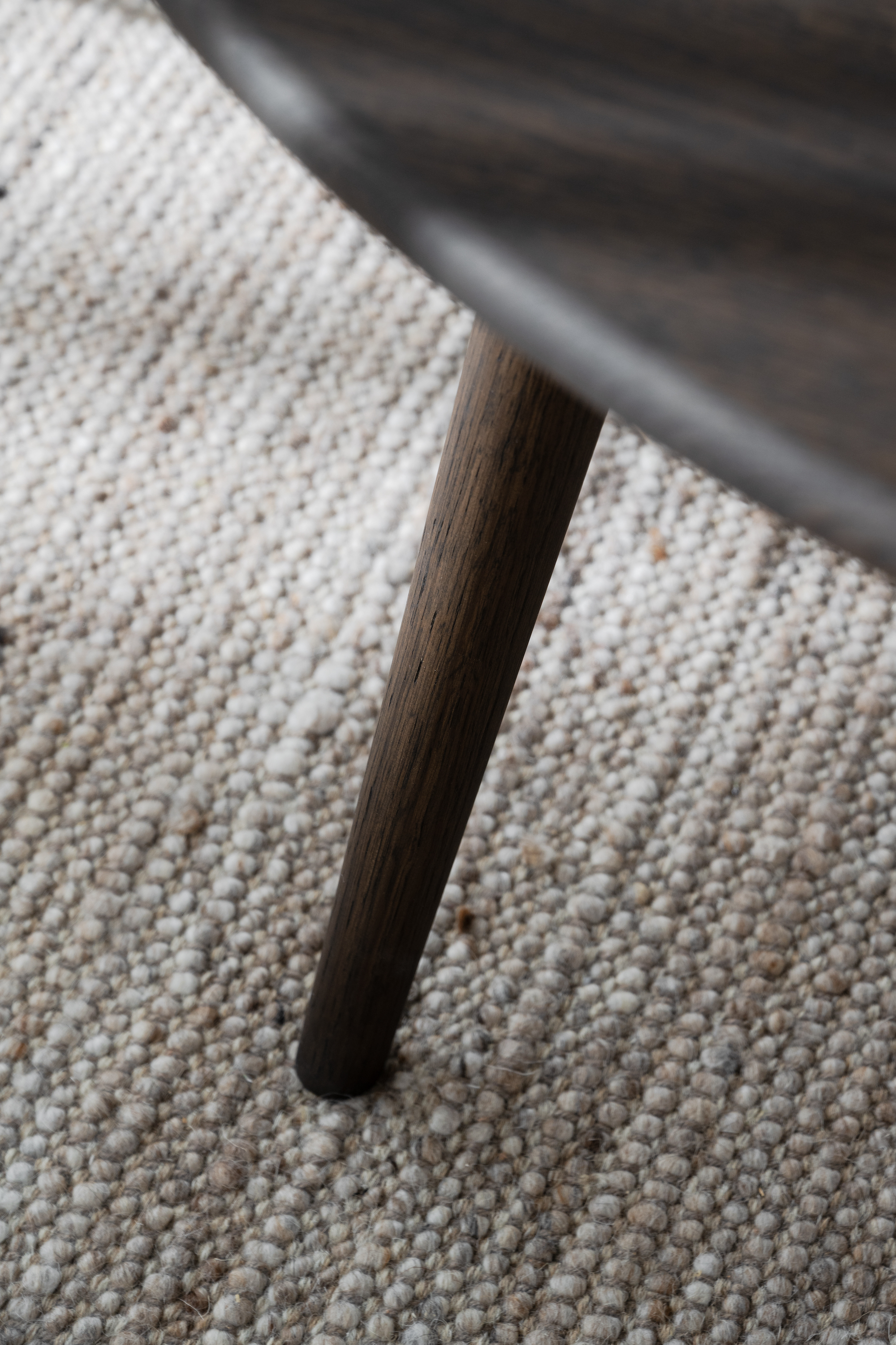 Rowico Home Tompkins Couchtisch Braun Ø60