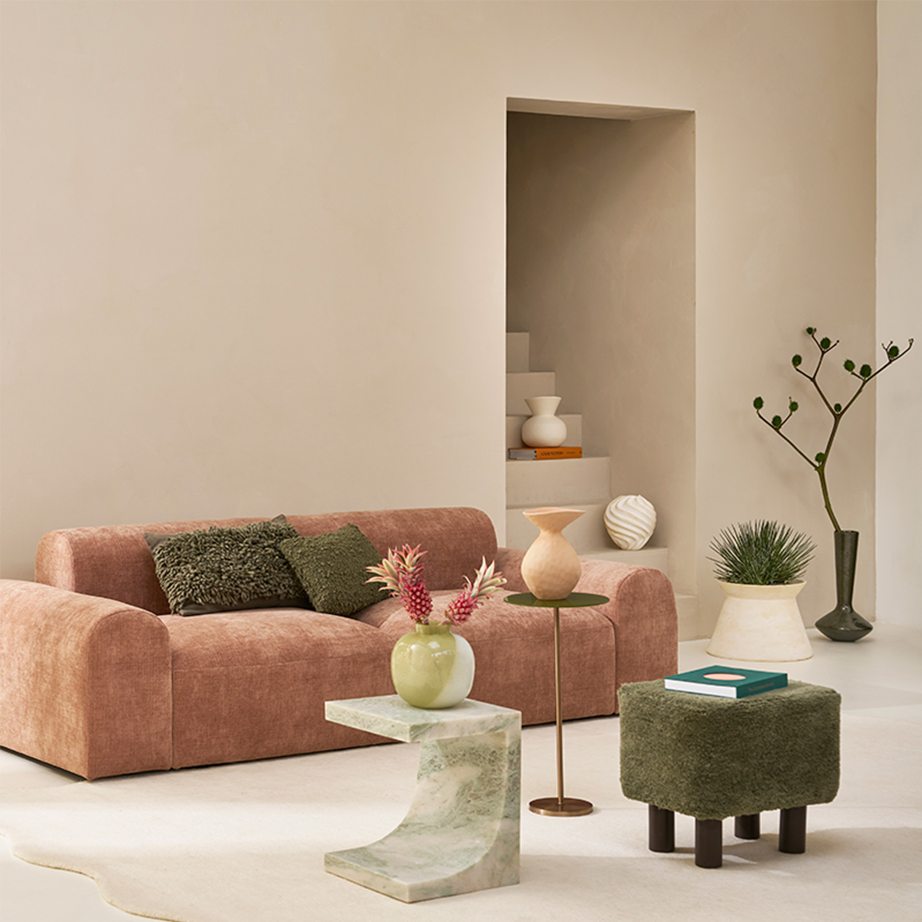 Urban Nature Culture Flow Maljakko Dusty Coral 26cm