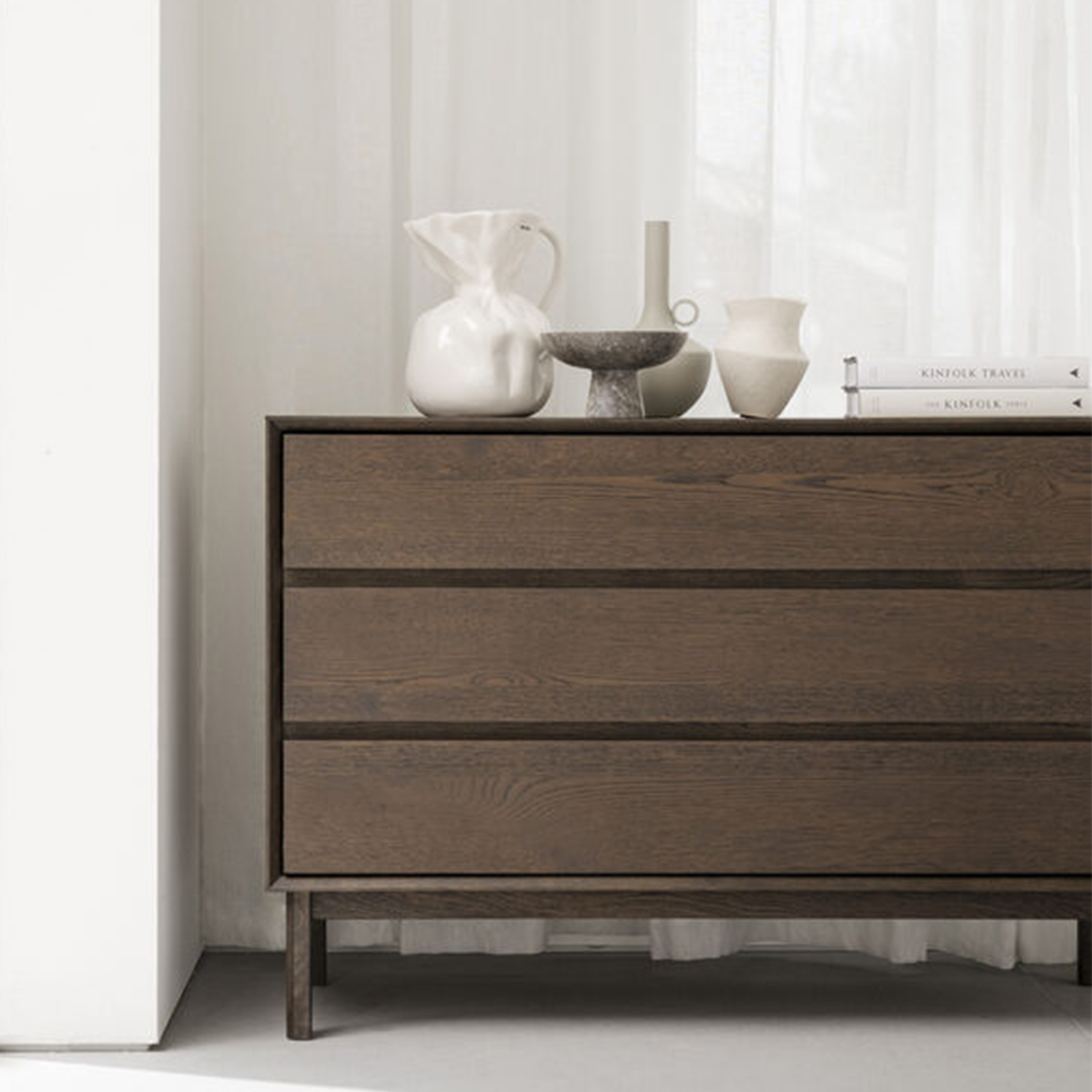 Rowico Home Mackay Kommode Braun 110x75