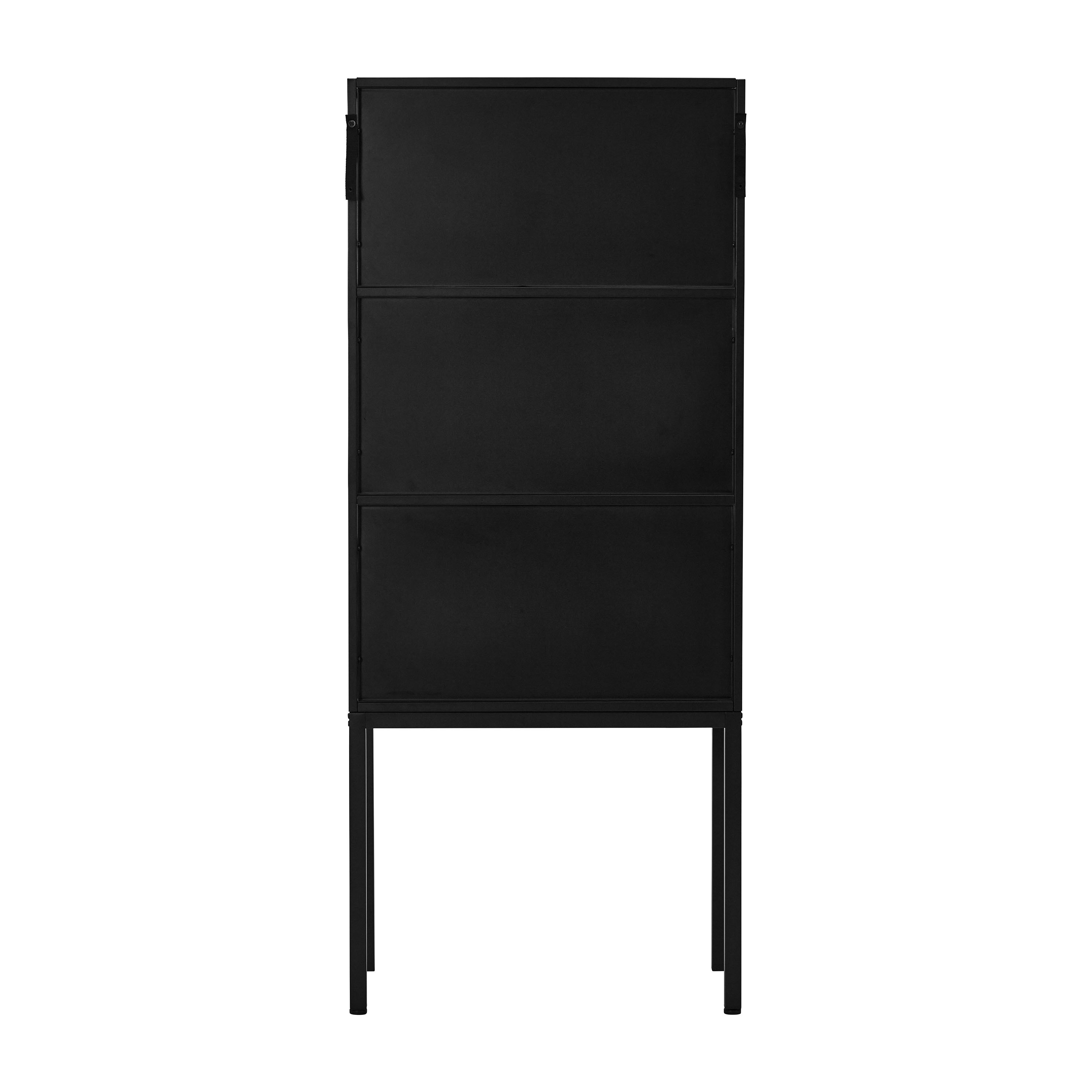 House Doctor Cabin Schrank Schwarz 70x168