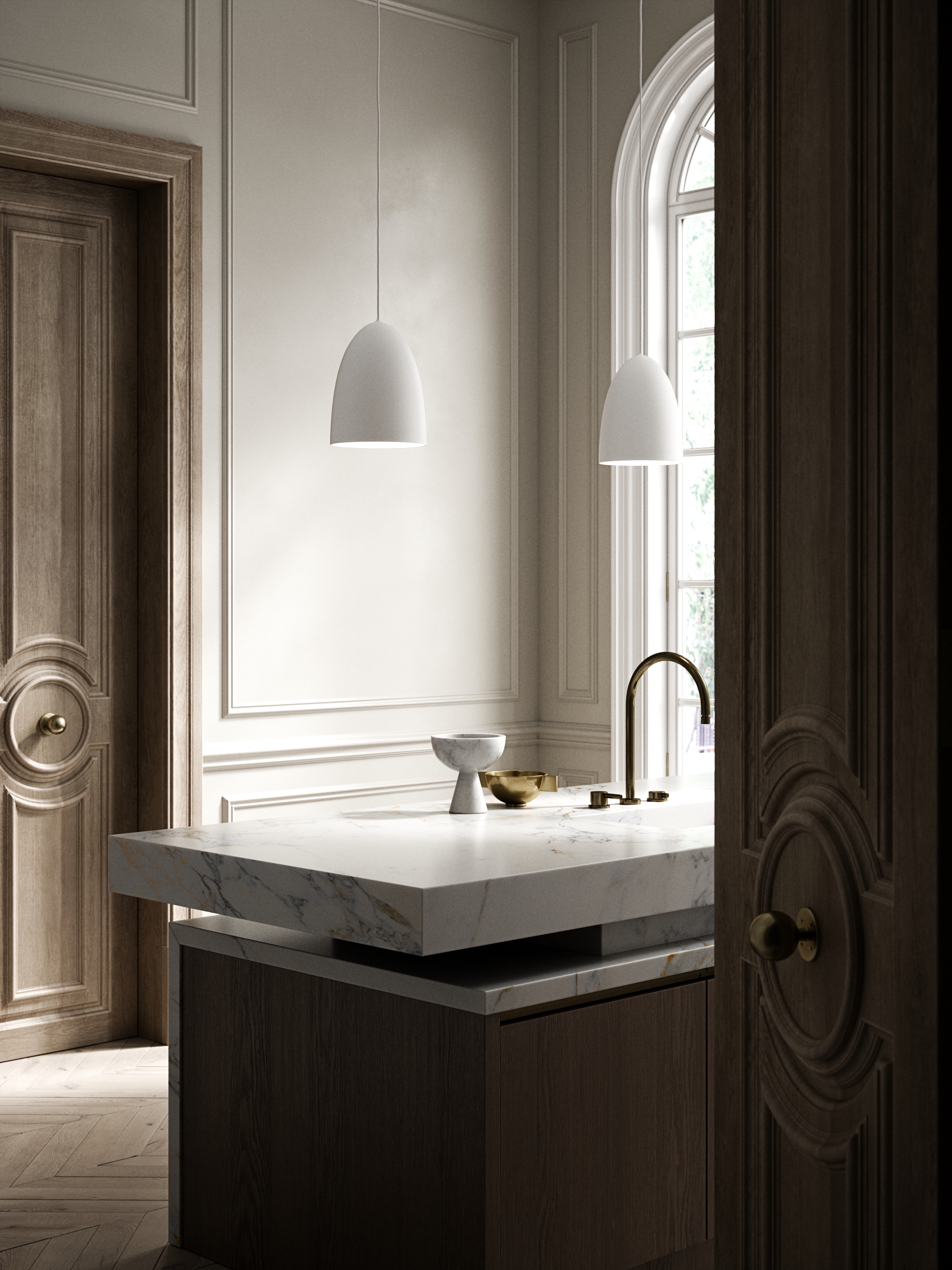 Design For The People Nexus 2 Taklampa Vit/Telegrå