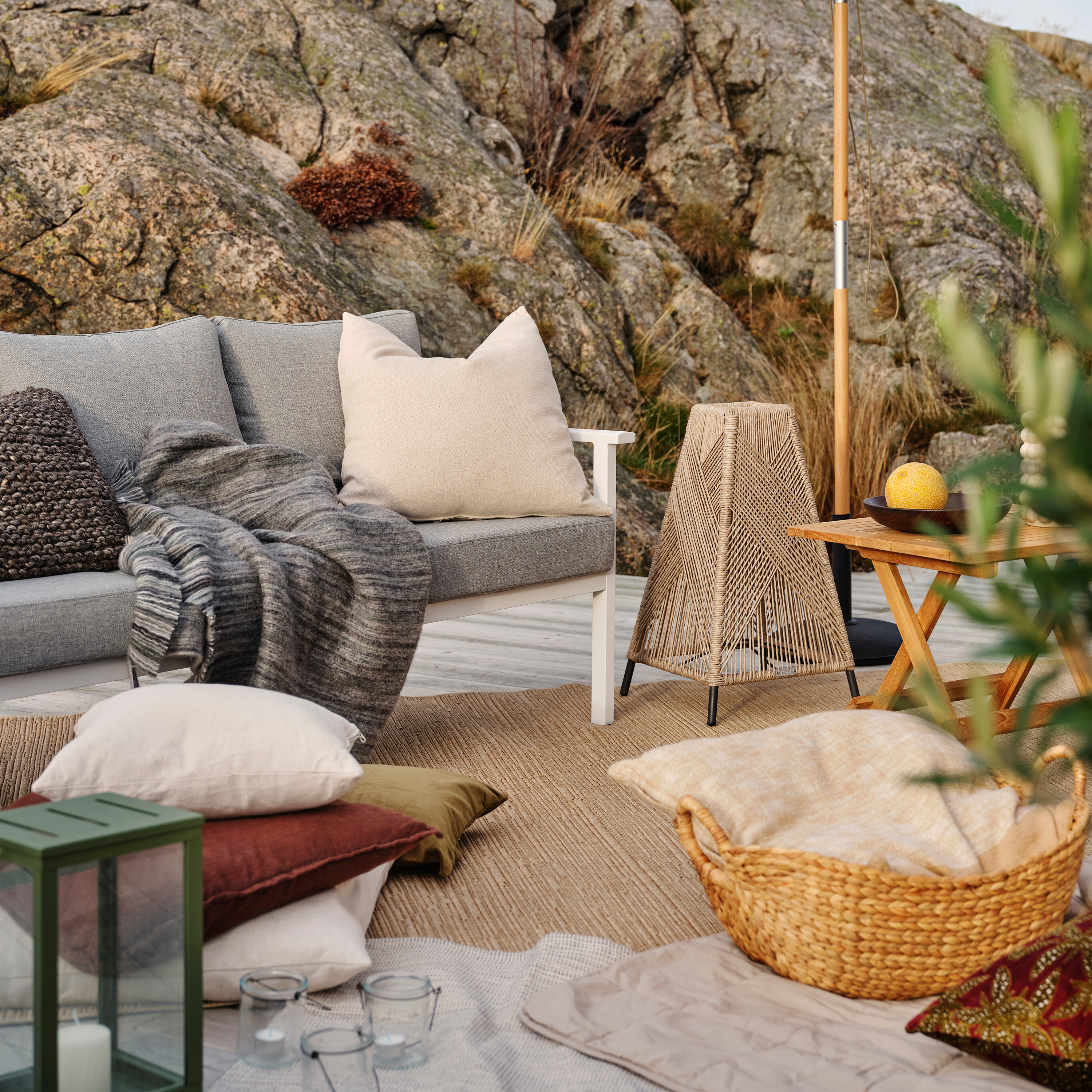 Brafab Samvaro 3-sits Soffa Vit/Pearl Grey