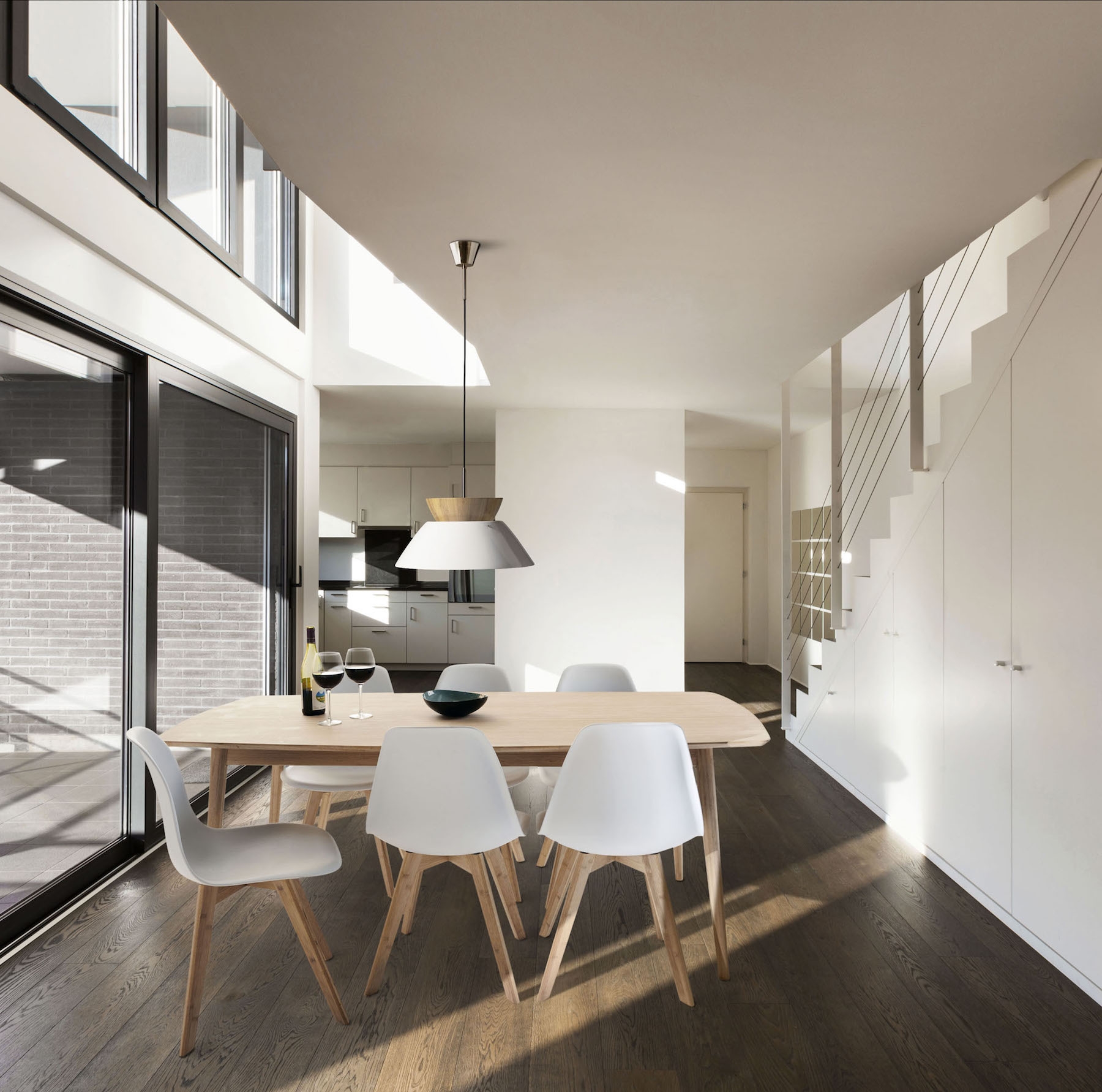 Cinas Noble Ruokapöytä Bambu 182cm