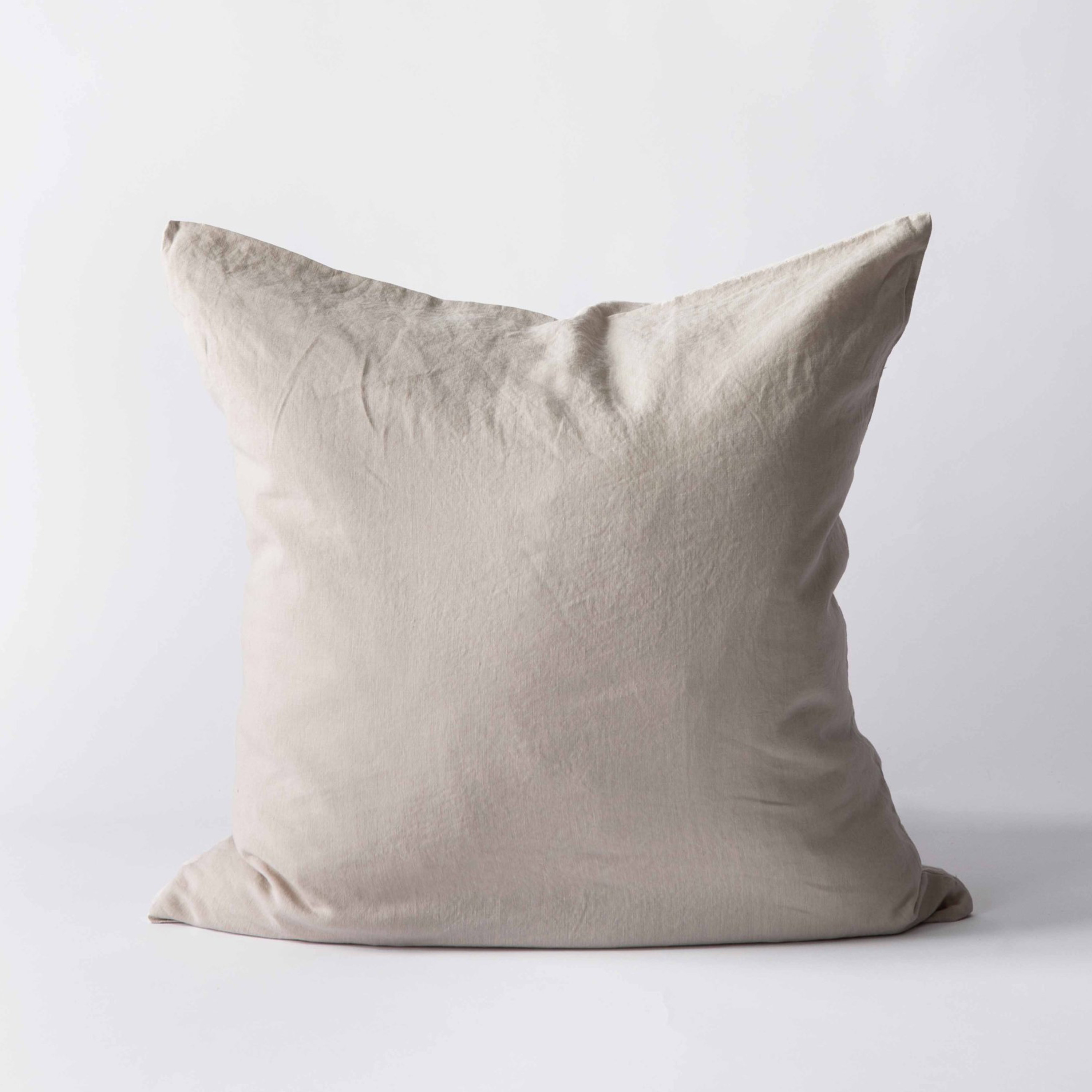 Tell me more Tyynynpäällinen/Tyynyliina Pellava Warm Grey 65x65