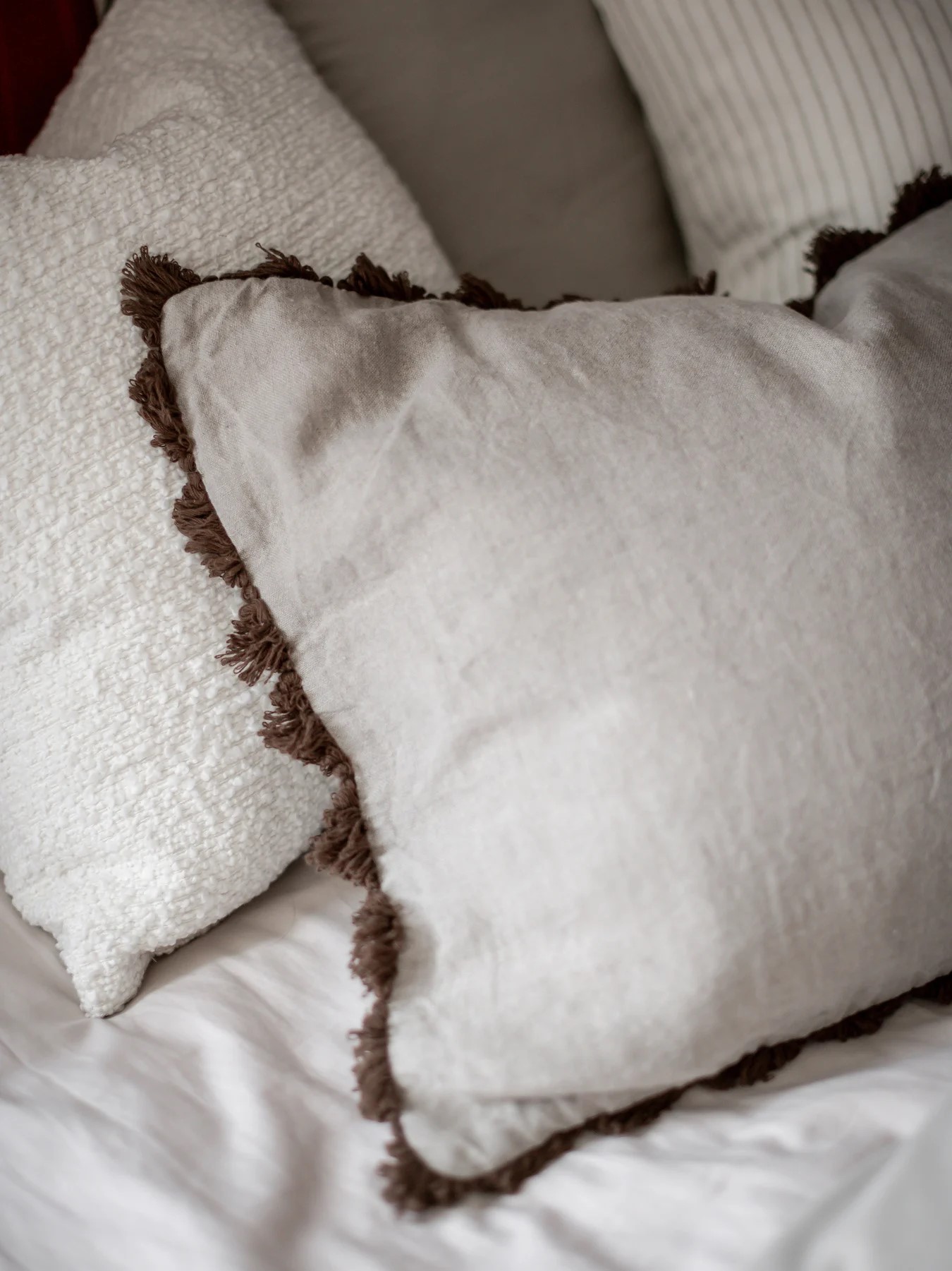 Svanefors Ida Kuddfodral Mörkbrun 40x60