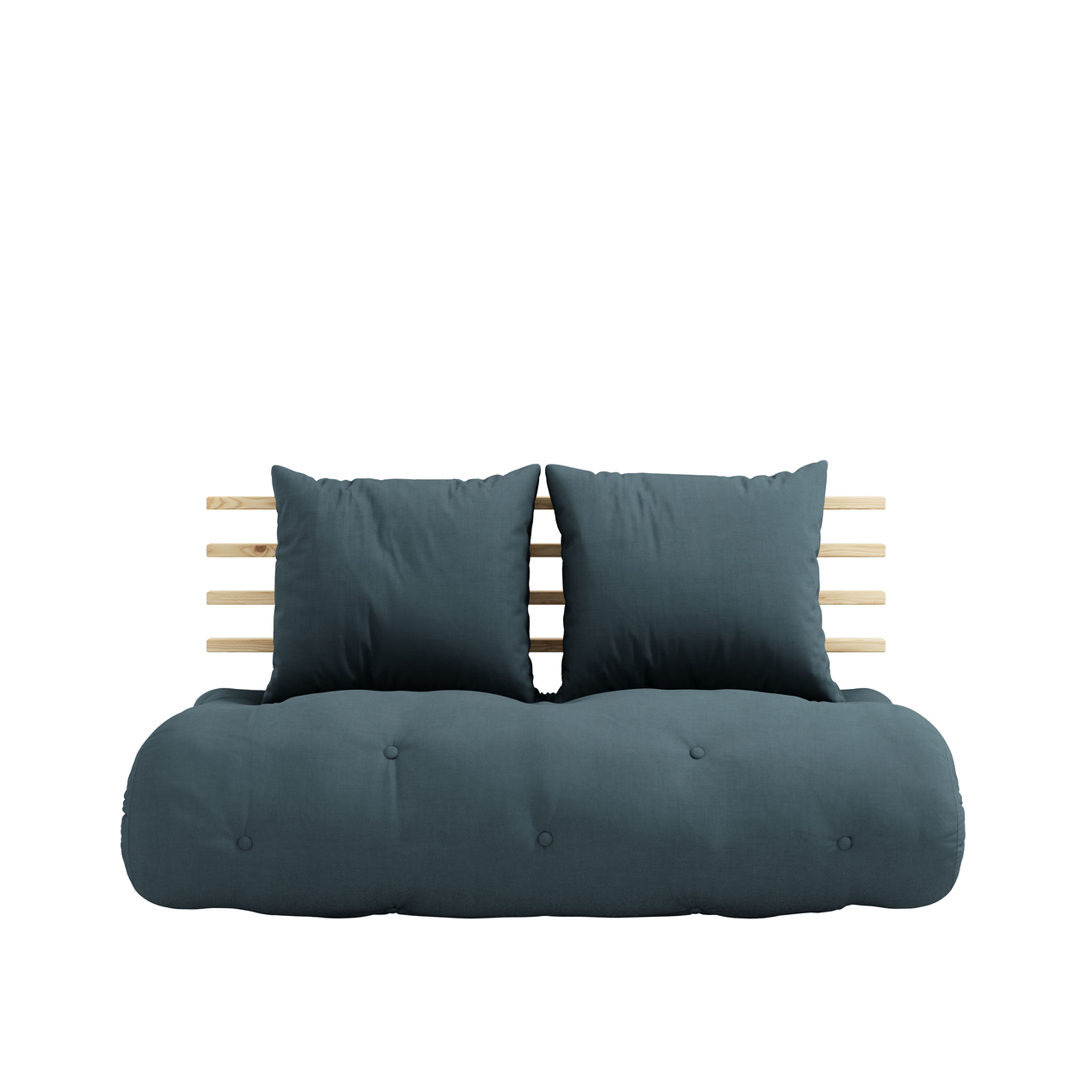 Karup Design Shin Sano Sovesofa Natur/Petrol Blue 140cm