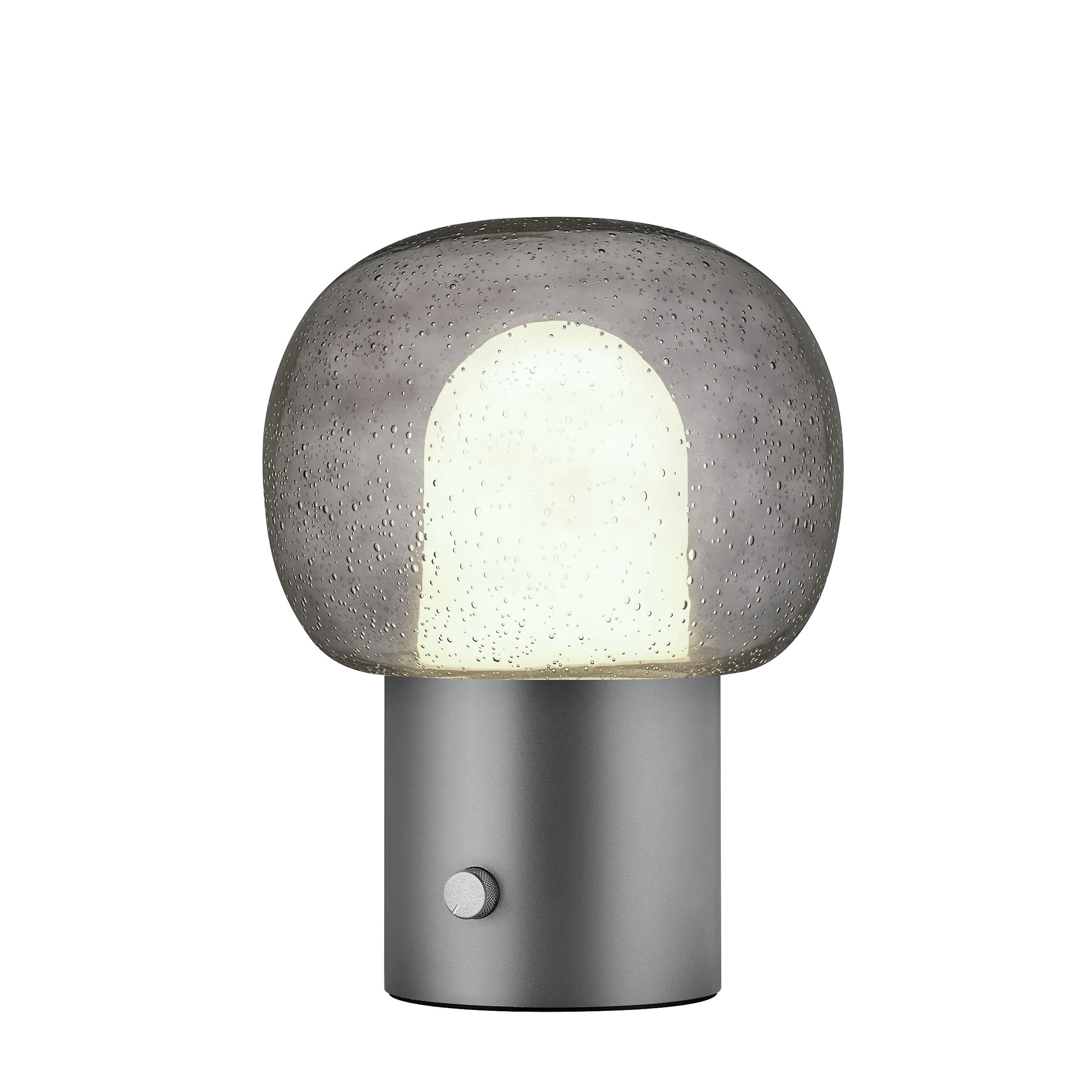 Blomus Iris Bordlampe Gunmetal/Smoke 32cm