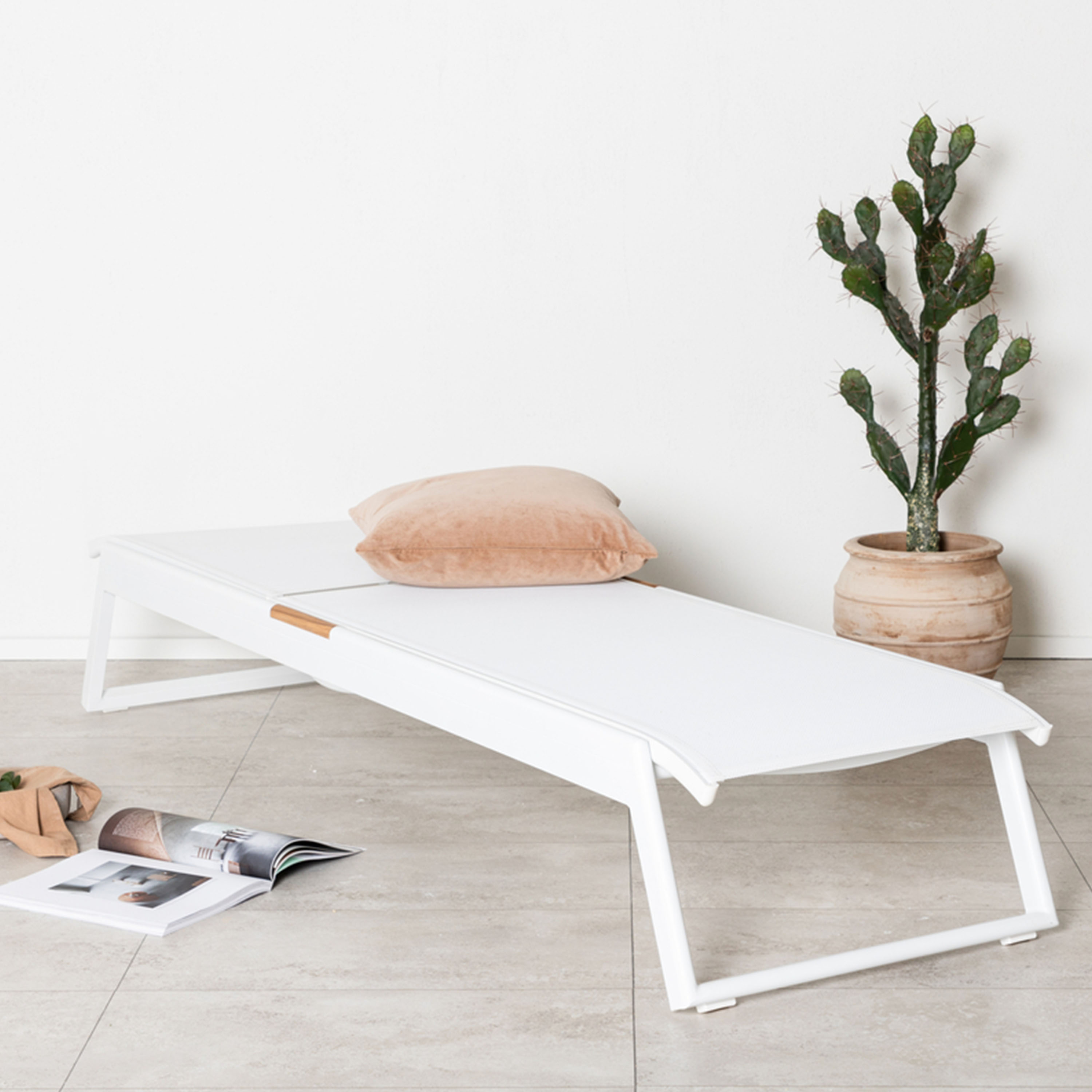 Venture Home Mexico Solsäng Vit