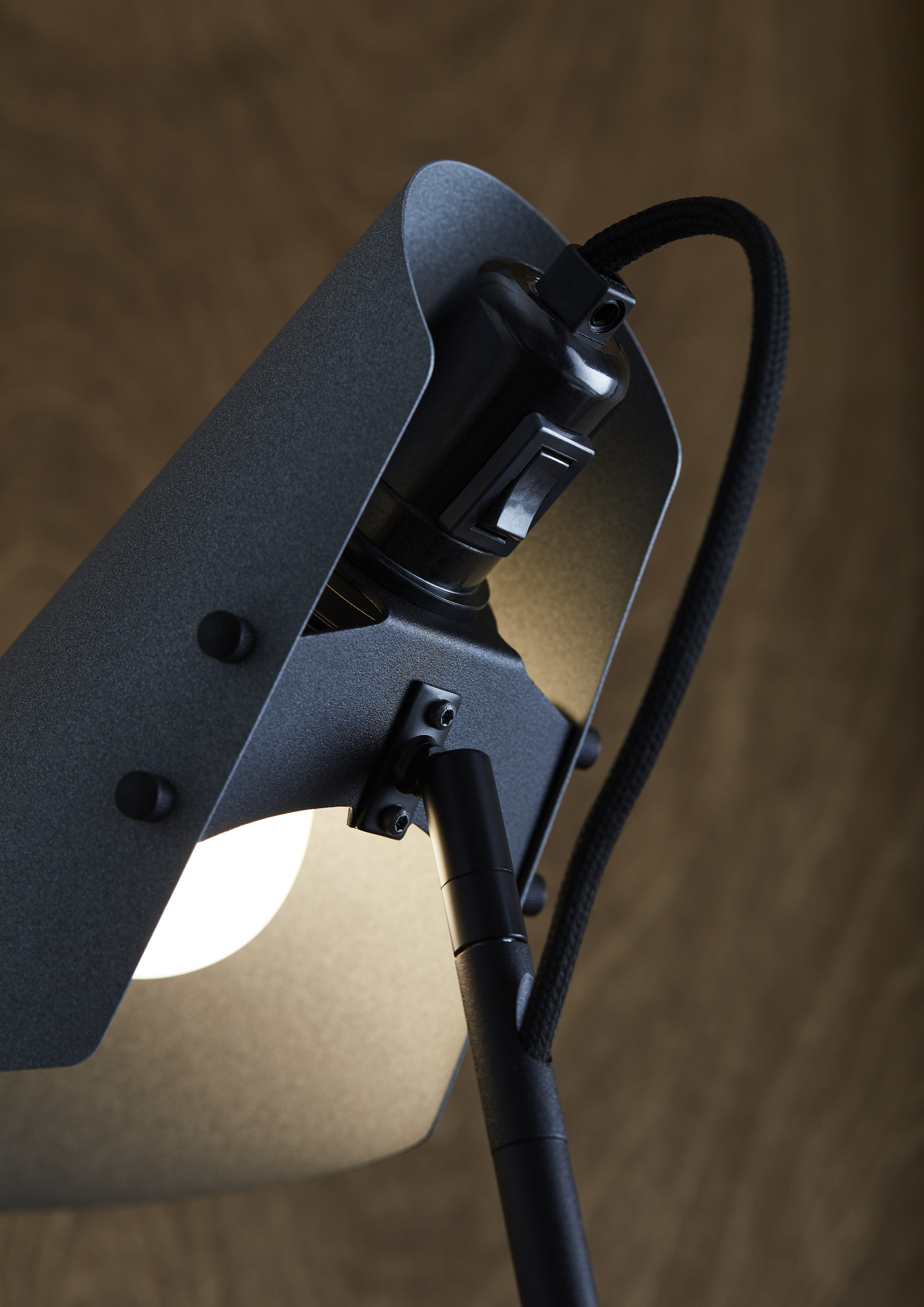 Belid Vincent Bodenlampe Schwarz