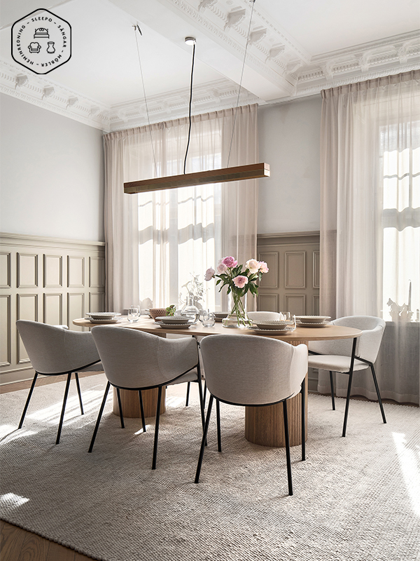 Classic Collection Merino Wollteppich Hafer 140x200