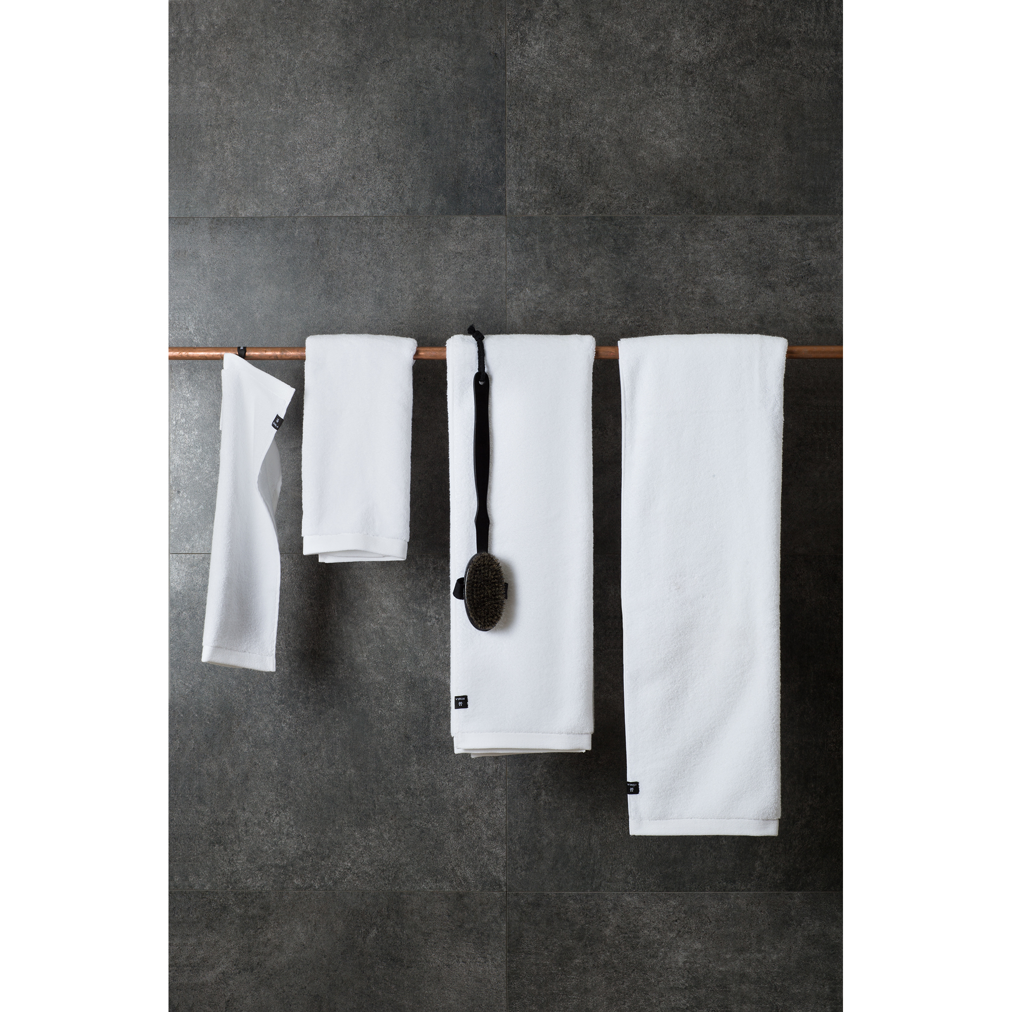 Himla Maxime Handduk White 100x150