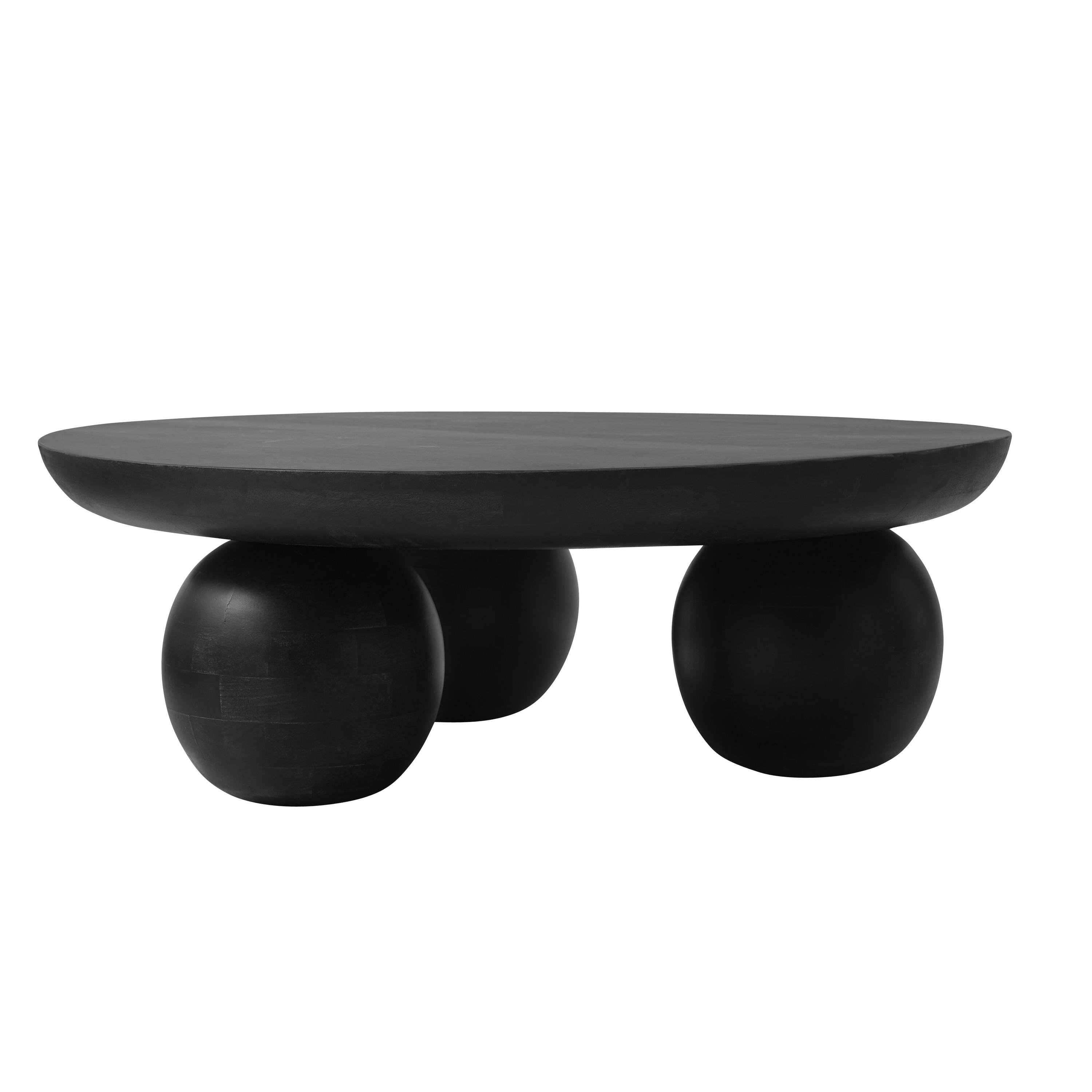 Jakobsdals - Mira Couchtisch Schwarz 90x90 cm