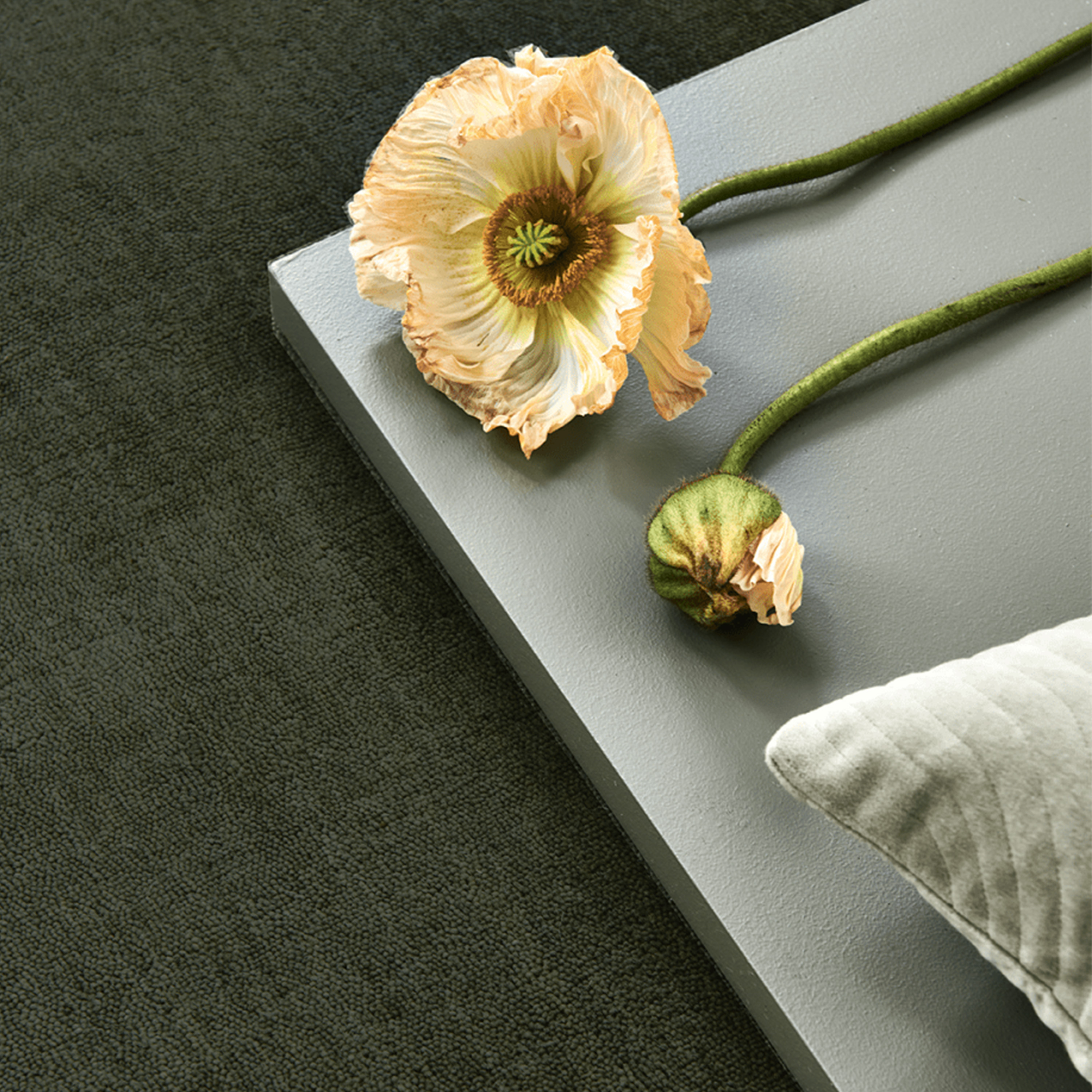 Classic Collection Solid Villamatto Metsänvihreä 250x350