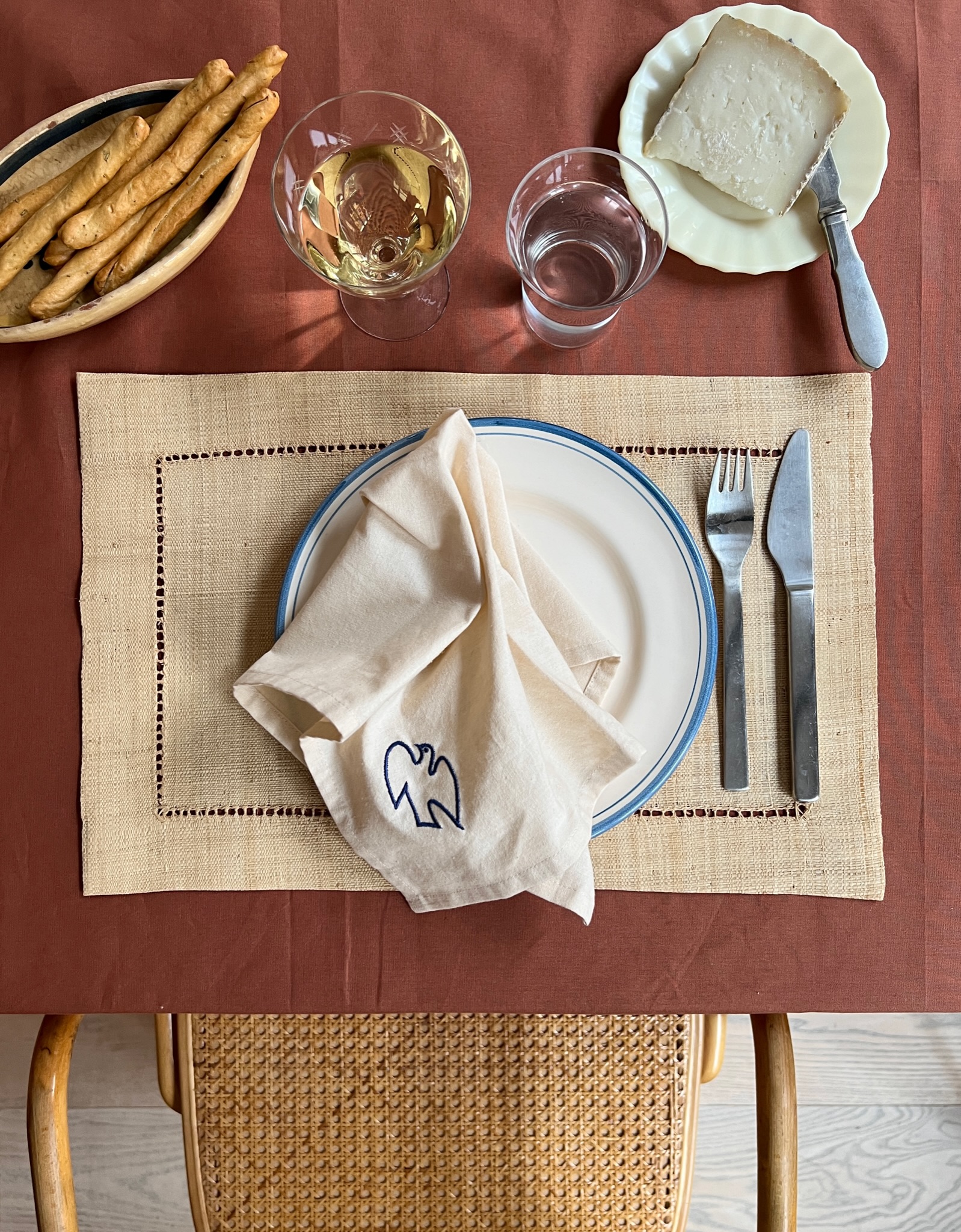 Midnatt Charms Servett 4-pack