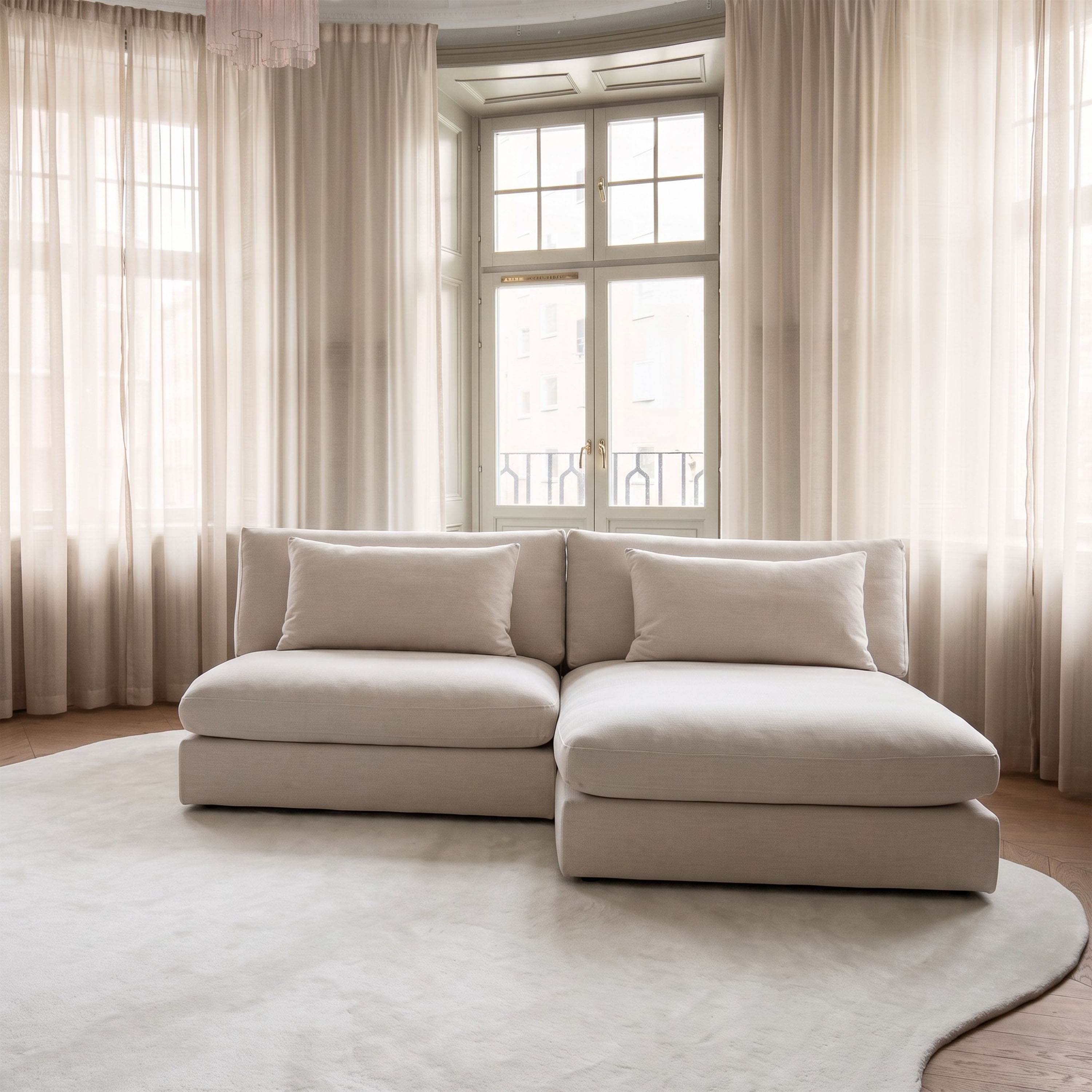 Isola Divanmodul Linen 110x160