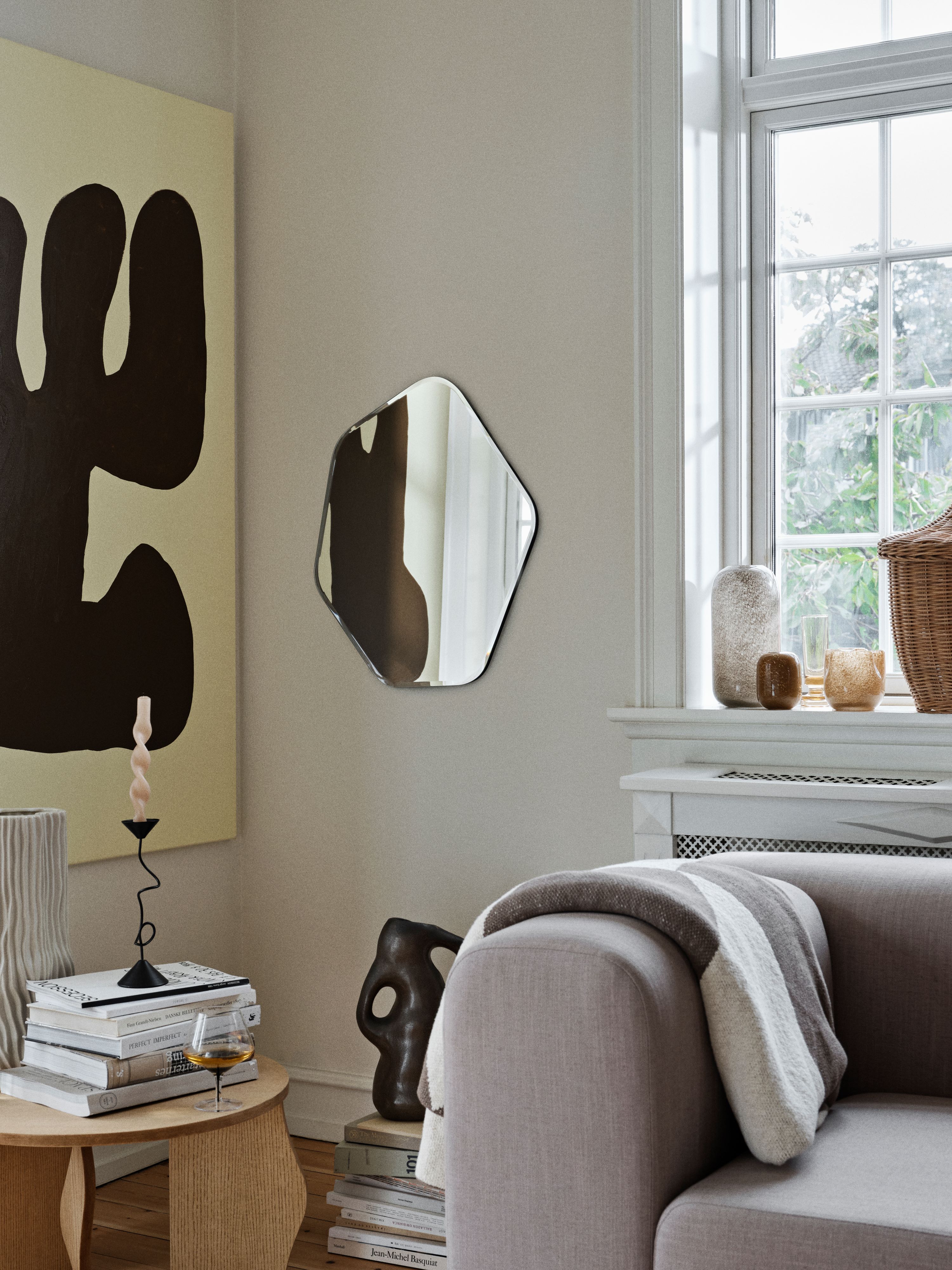 Broste Copenhagen Selma Ljusstake Black 26cm