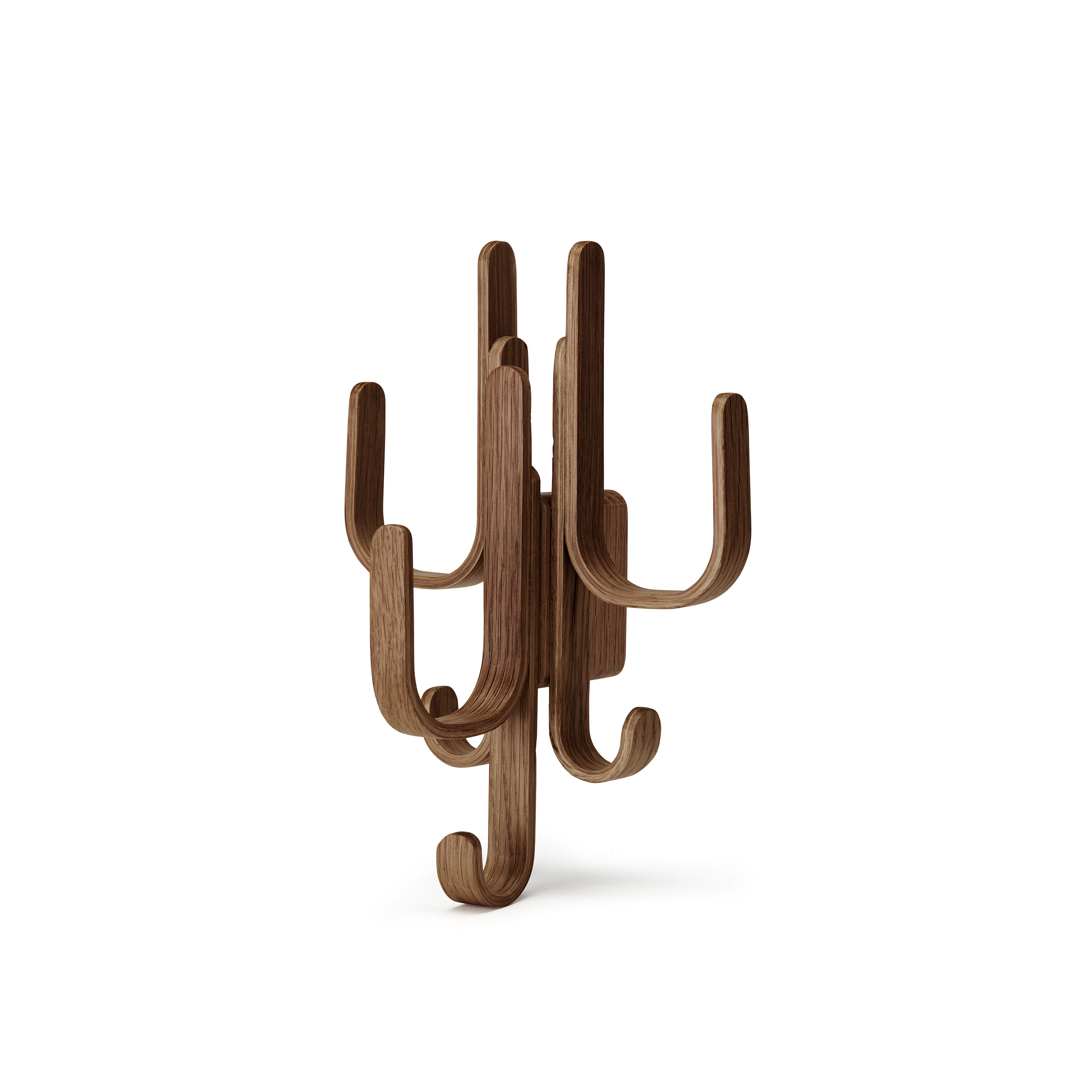 Woody Three Wandhaken Dark Oak