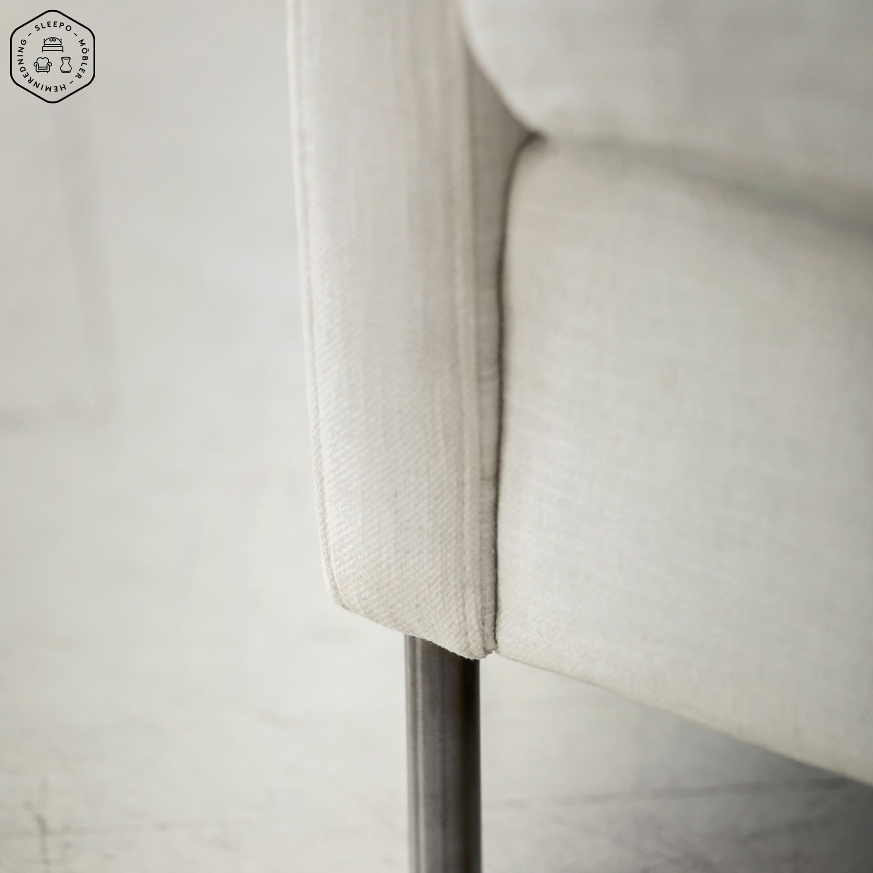 Sleepo Collection Åre 4-Sitzer Sofa Weiß 257cm