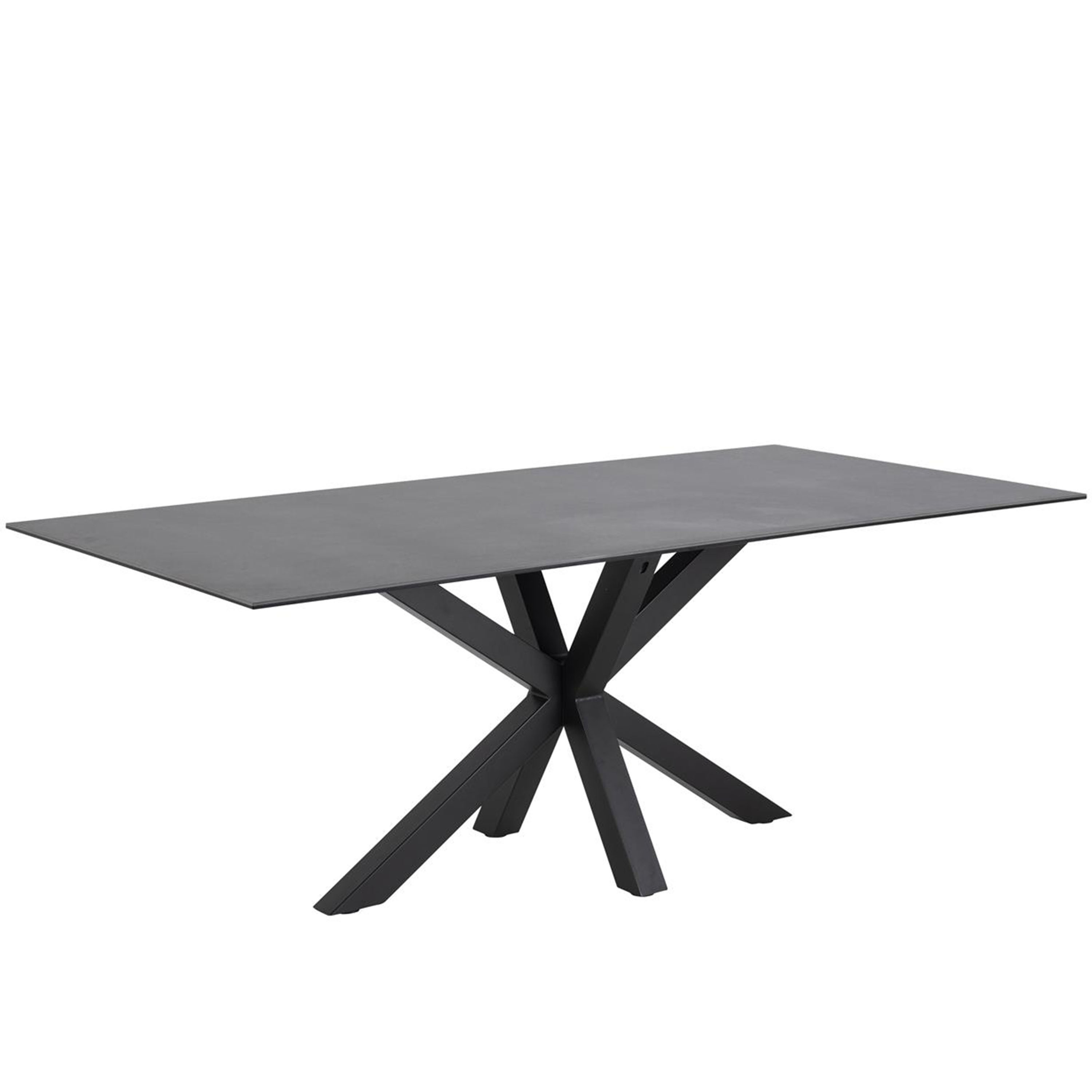 Felix Matbord Svart 200cm