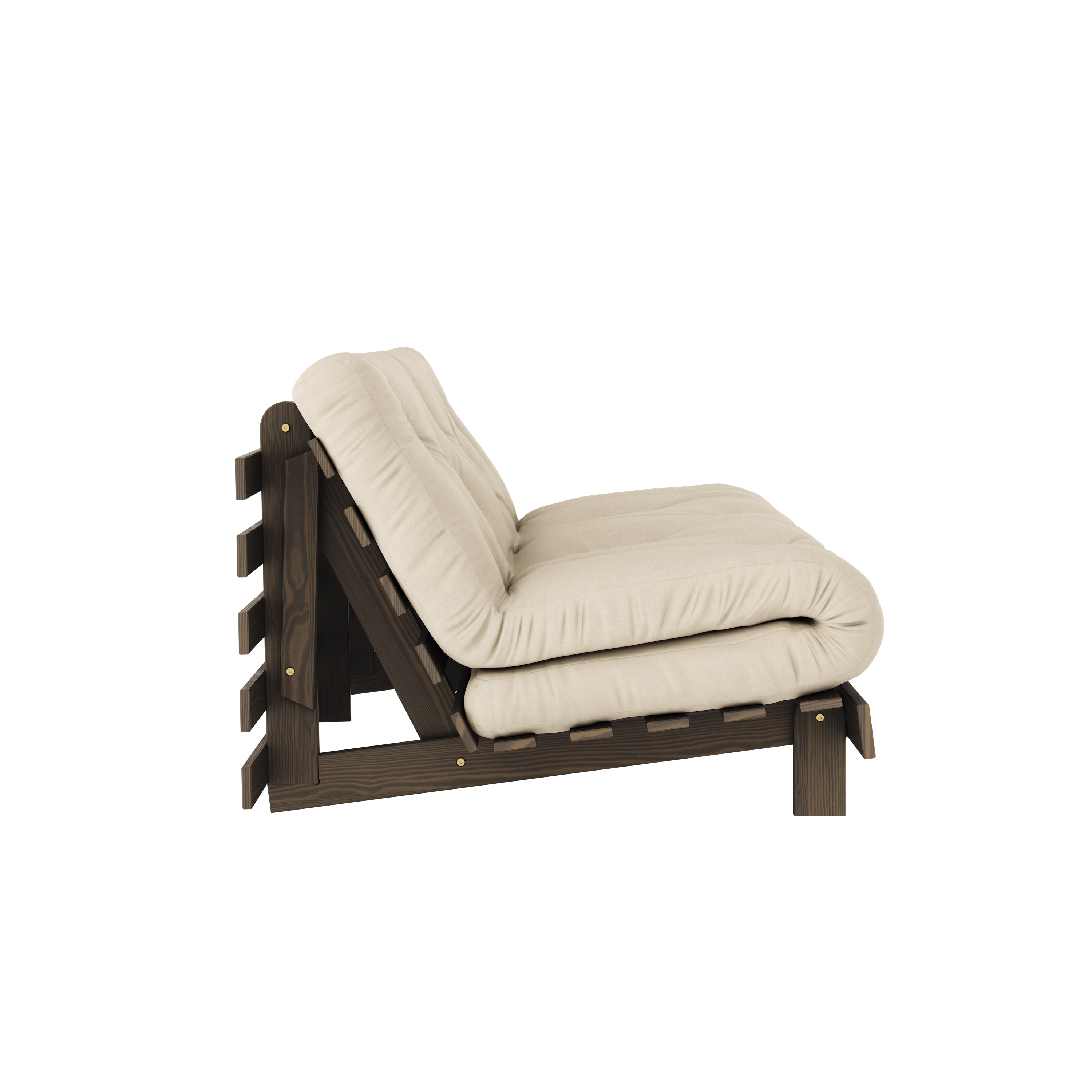 Karup Design Roots Bäddsoffa Brun/Beige 160cm