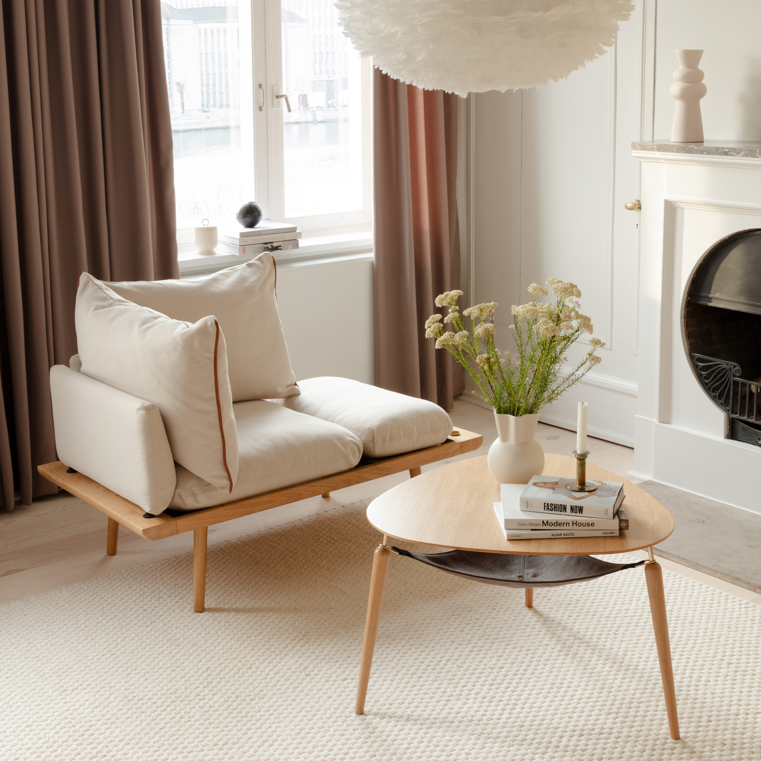 Umage Hang Out Soffbord Oak/Brass