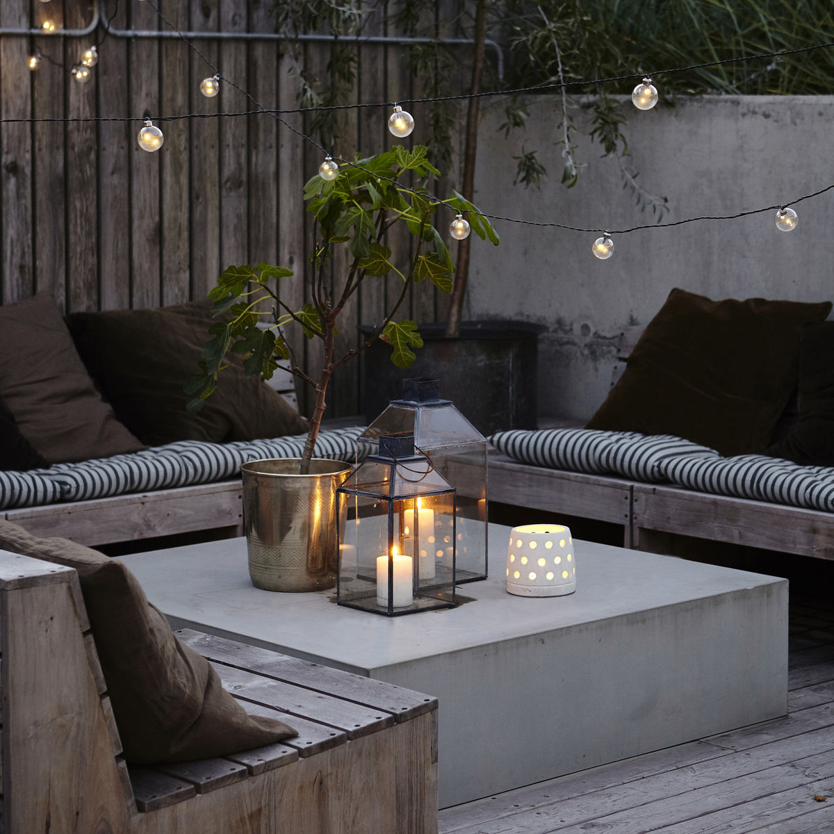 House Doctor Woodie Loungesessel Naur