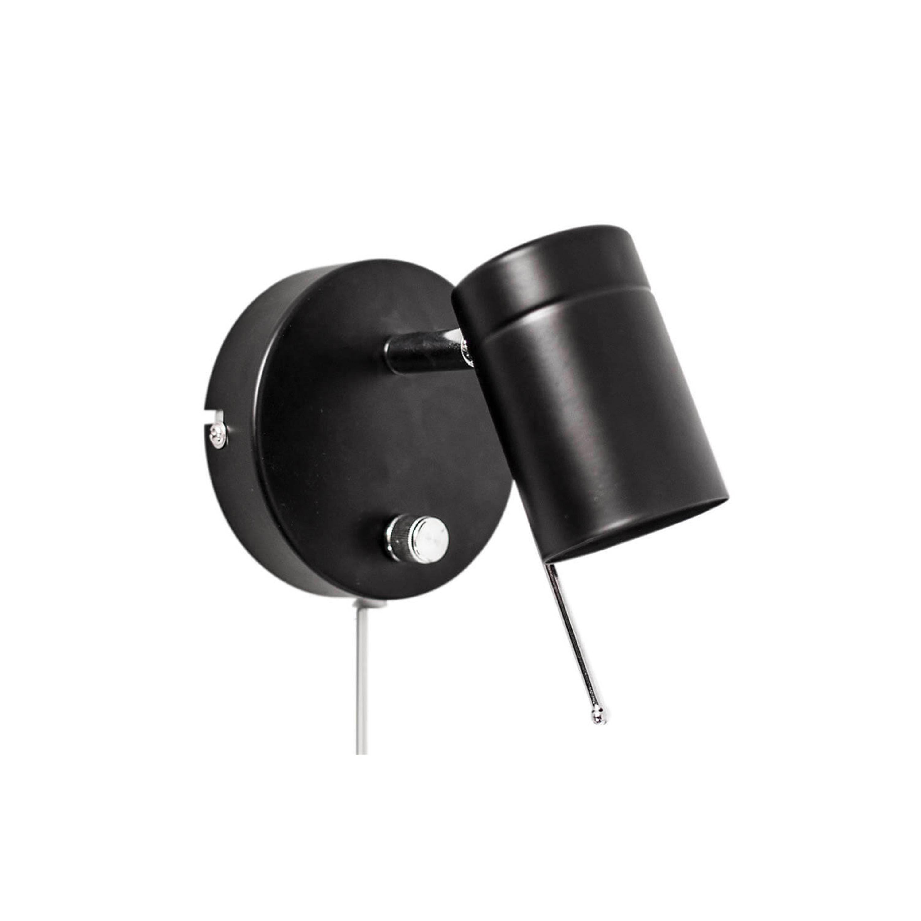 Correct Vägglampa Matt Svart 13cm