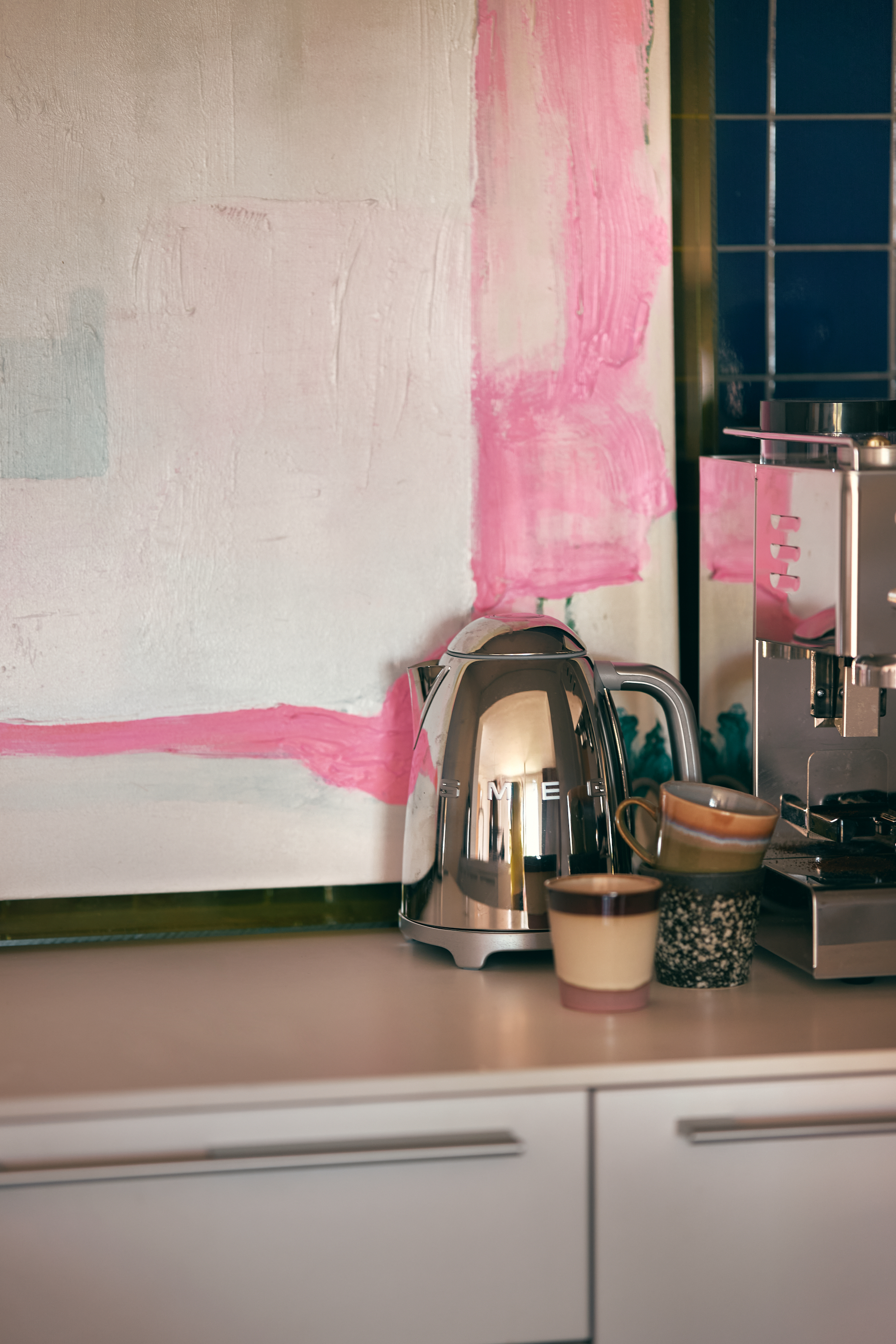 HKliving White Sands Sands Tavle 127x152