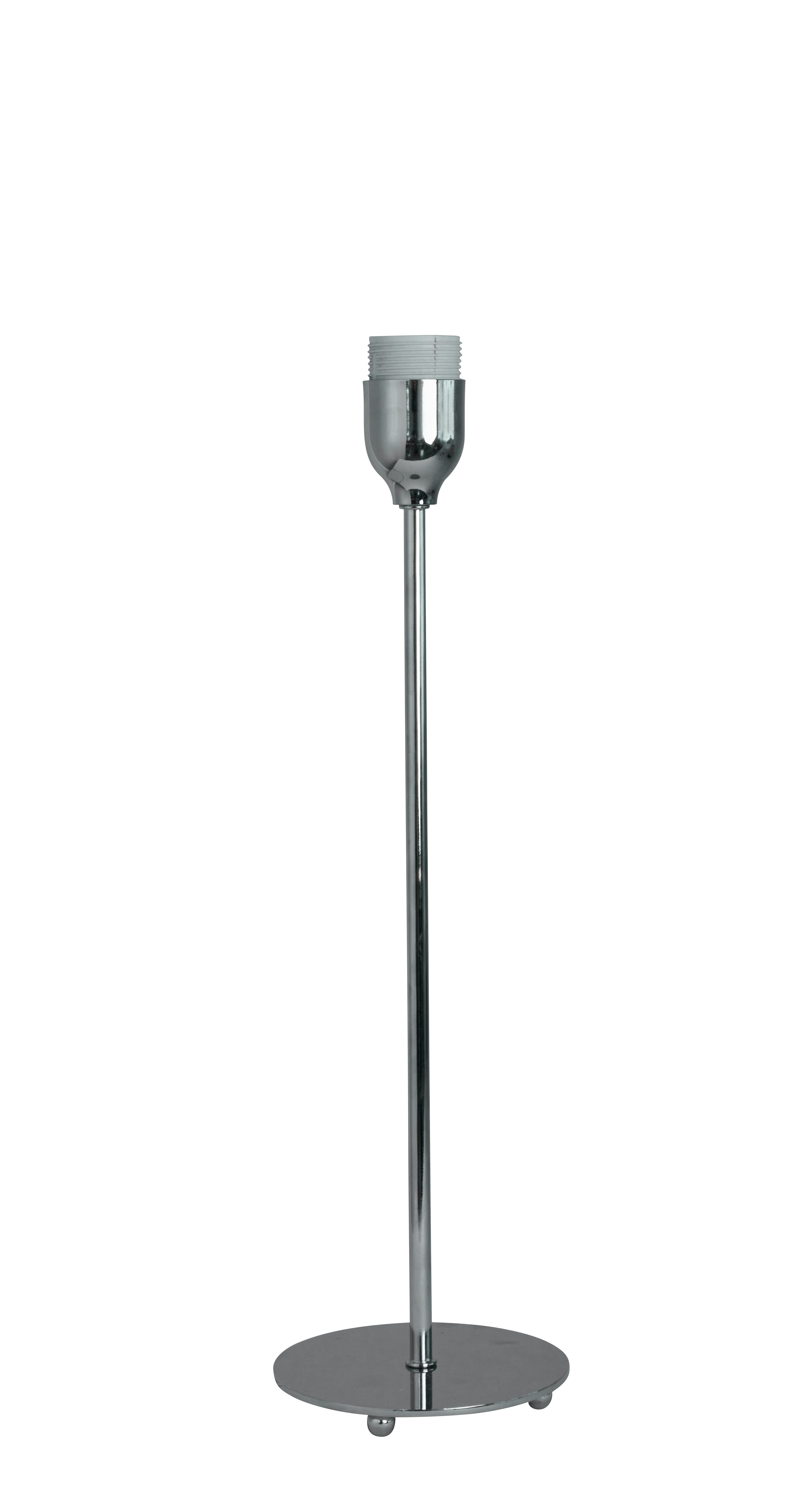 Watt & Veke - Line Lampefot Silver 45cm - Sølv  - Lampeføtter