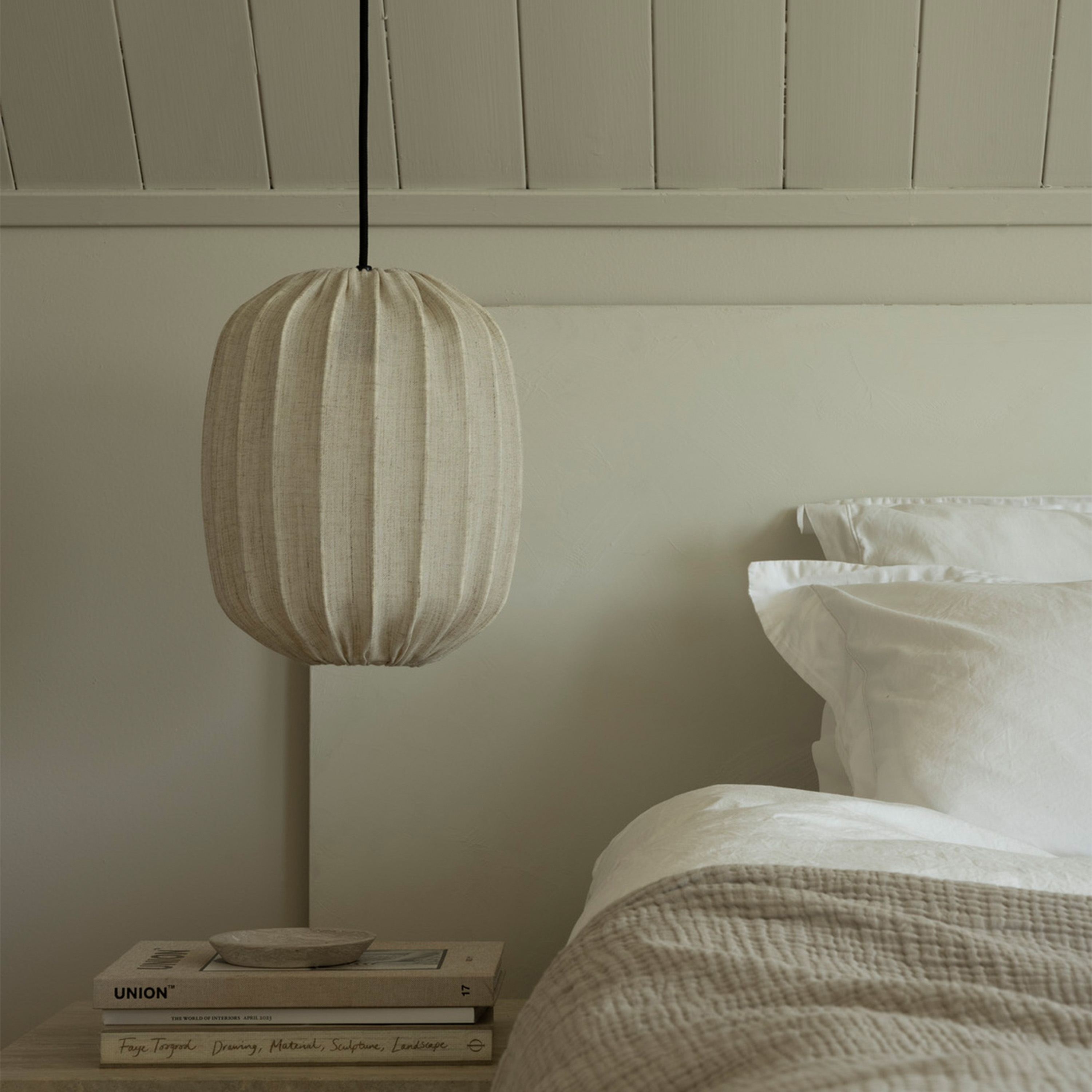 Watt &amp; Veke Prisma Lampeskjerm Linen Natural Ø25