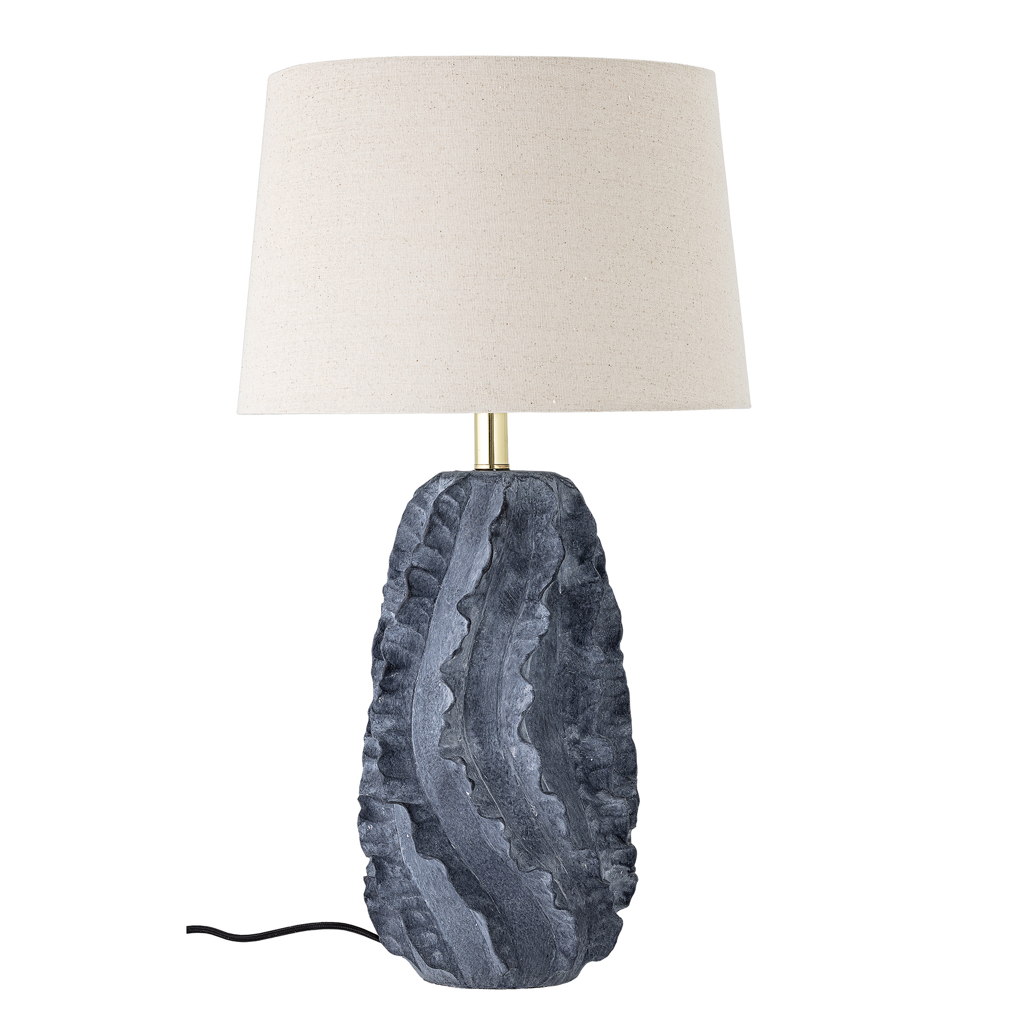 Bloomingville - Natika Tischlampe Blau - Tischlampen