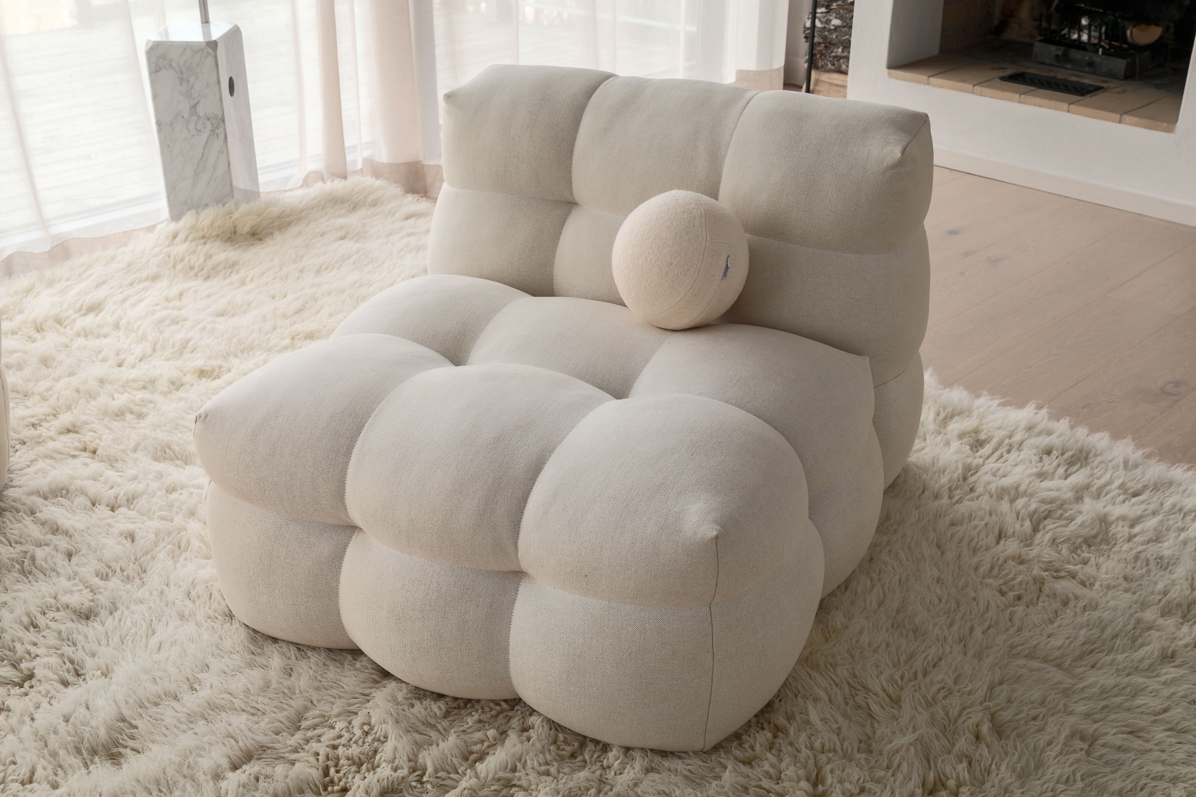 Sleepo Collection Billie Loungestol Nature 89cm