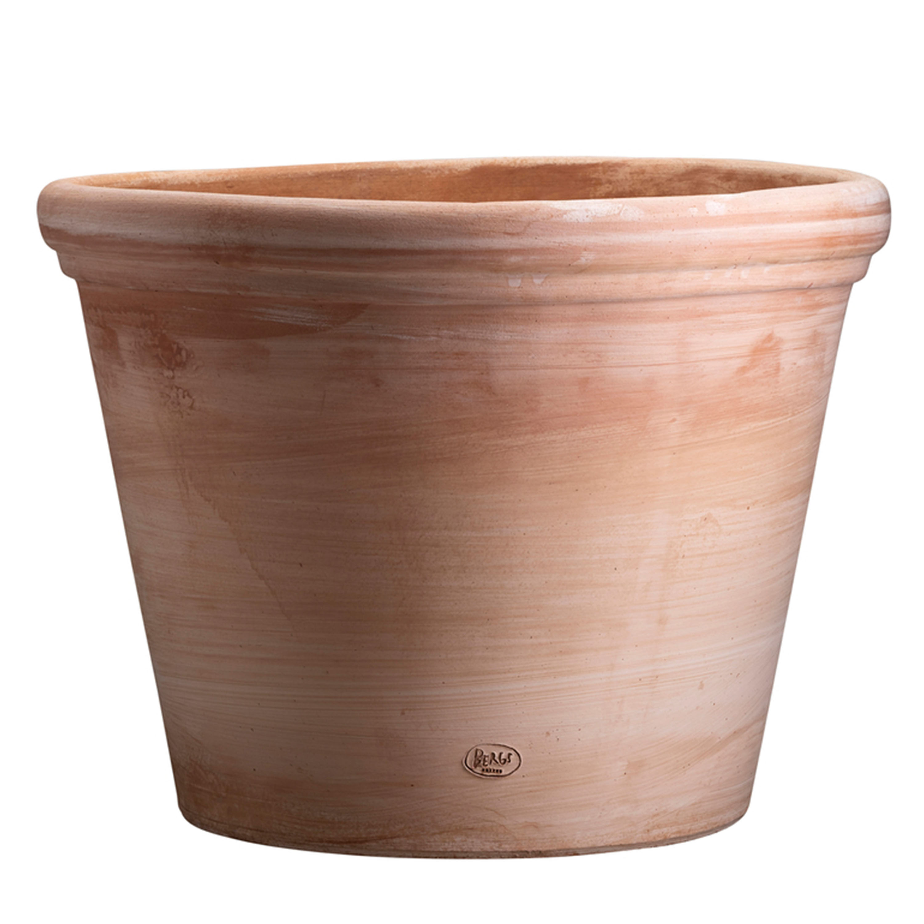 Bergs Potter - Flora Kruka Raw Rosa Terracotta Ø50