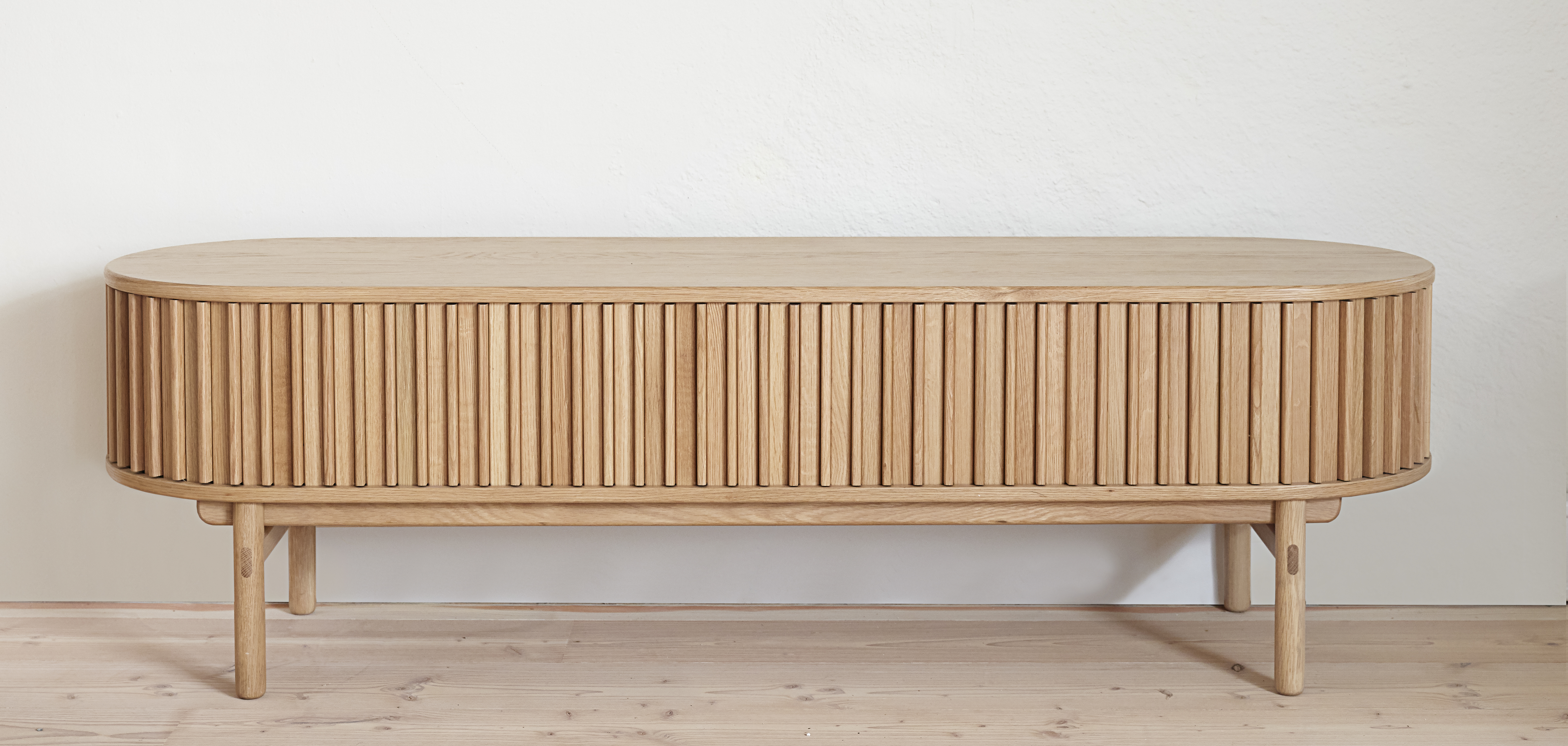 Nordic Home Alice TV-Benk Natural Oak 160cm