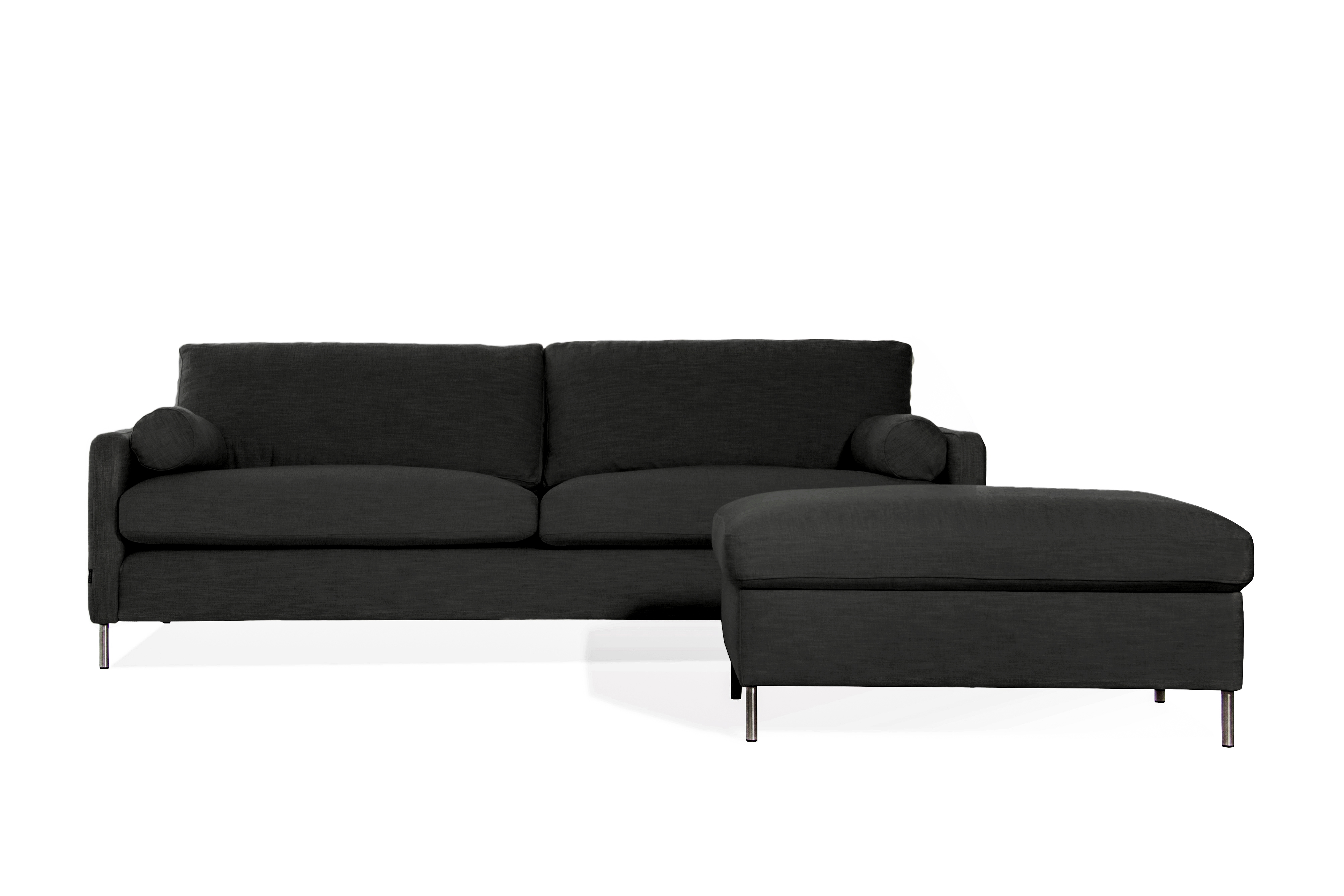 Sleepo Collection Åre Fotpall Mörkgrå 70x110