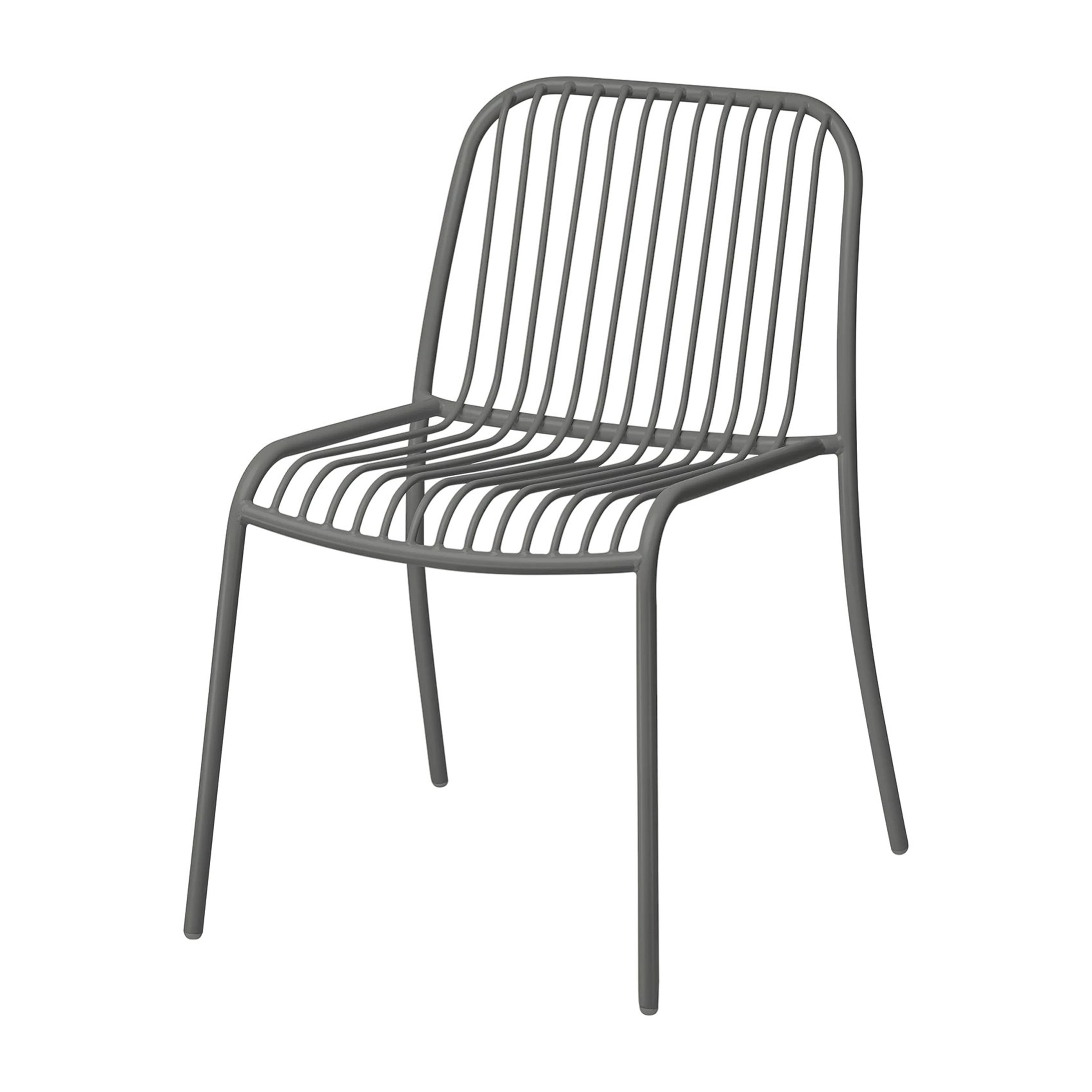 Blomus Yua Wire Ulkoruokatuoli Granite Gray