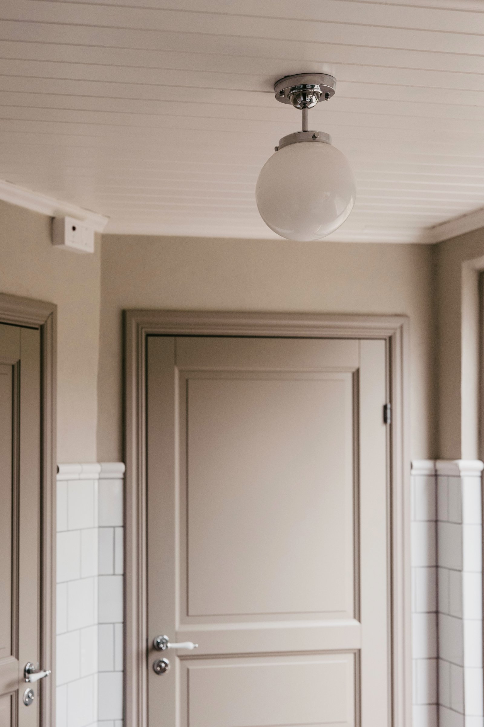 Globen Lighting Alley Taklampe Krom/Hvit