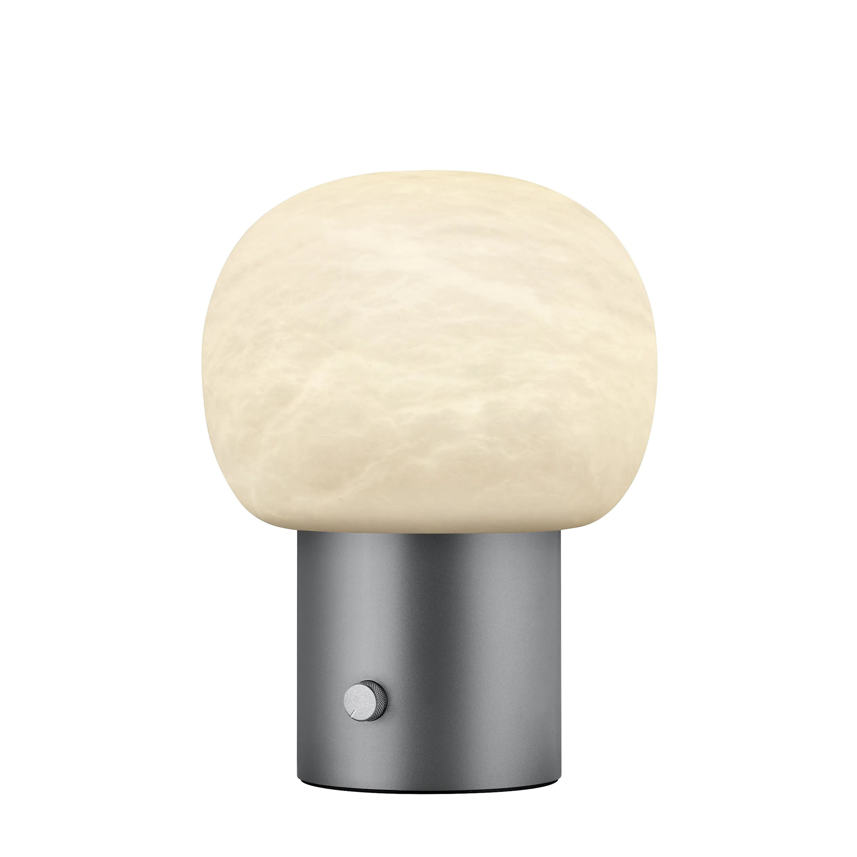 Blomus Iris Bordlampe Gunmetal/White 32cm