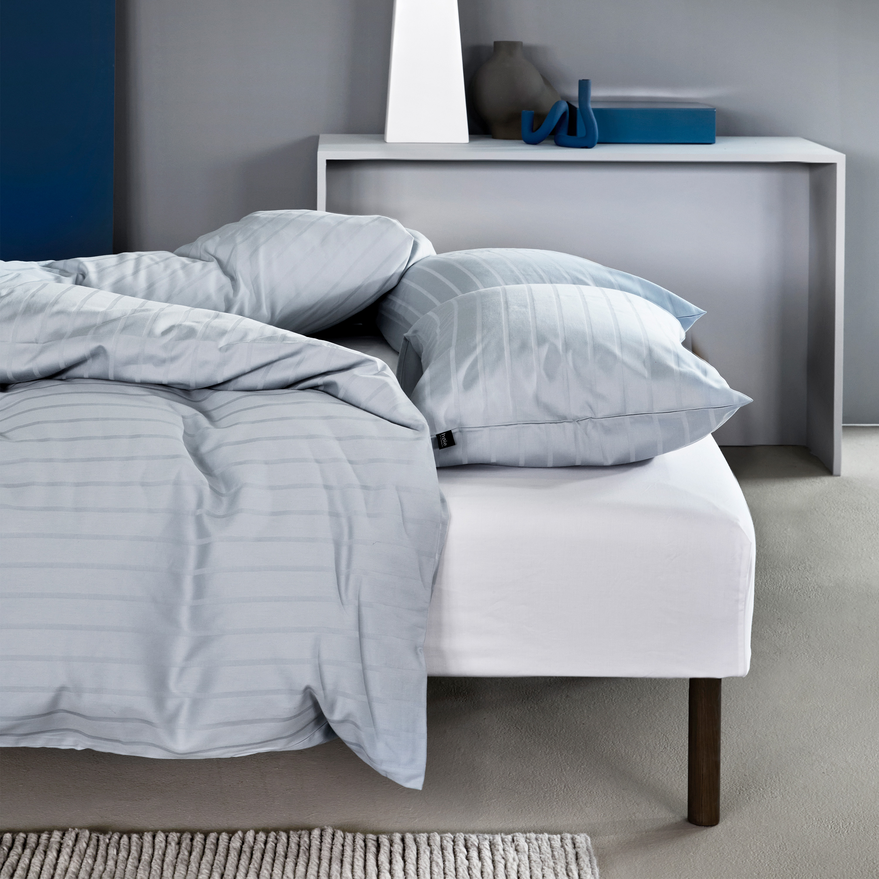 Høie Milano 2-delt dynesett Dempet Blå