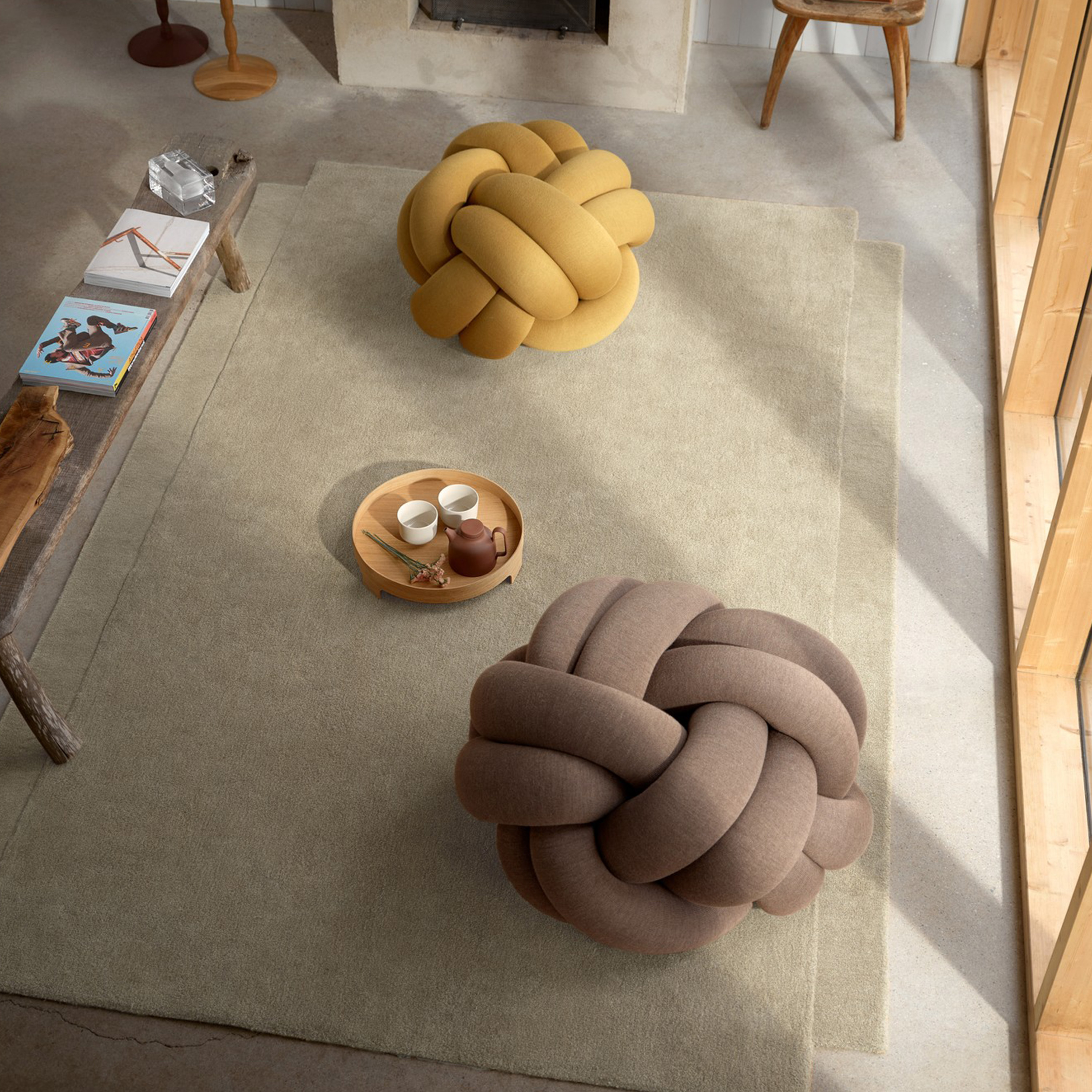 Design House Stockholm Level Ullmatta Beige 200x300