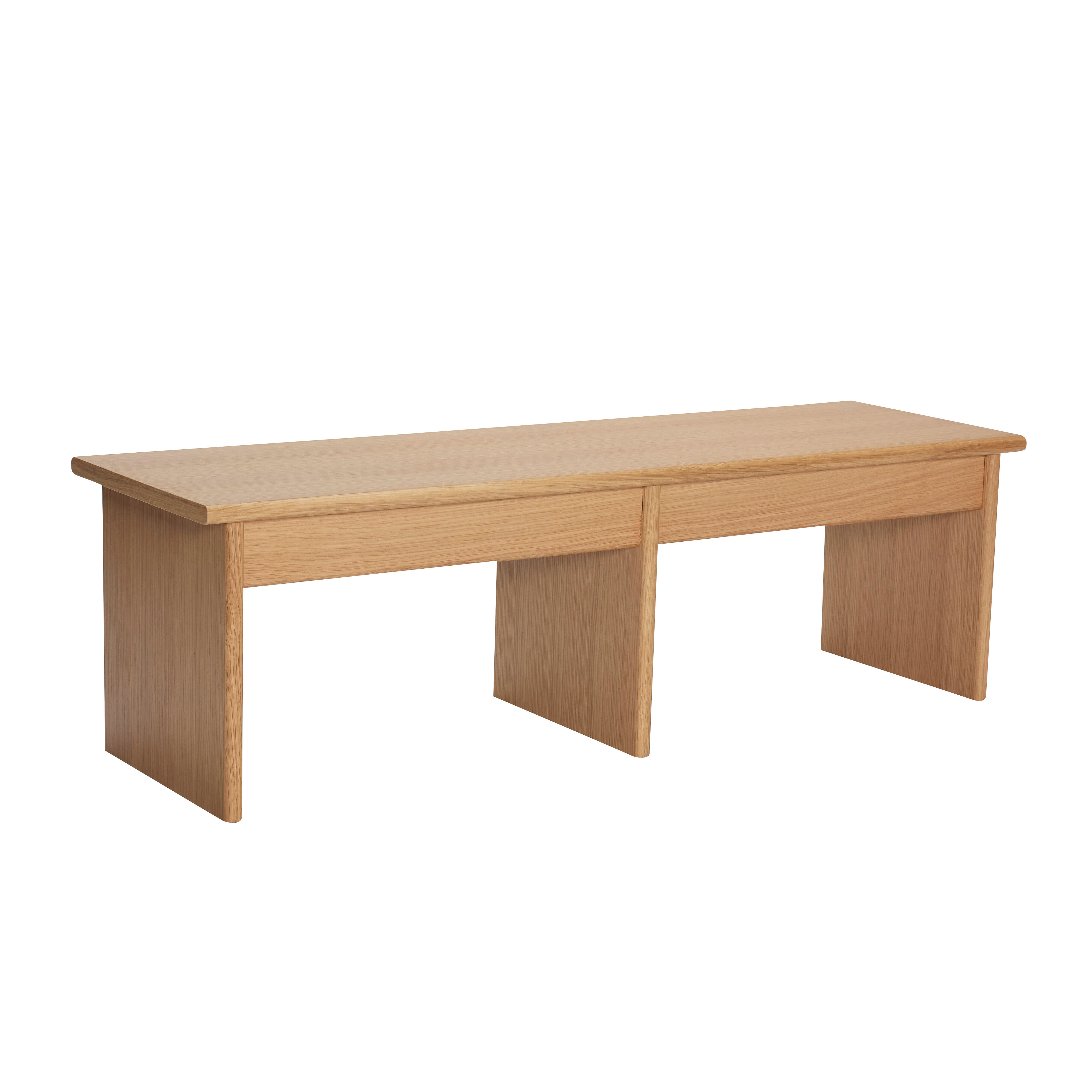 Hübsch Doppio Sidobord Natural 99x30