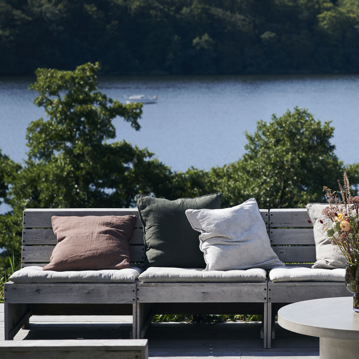 House Doctor Woodie Loungesessel Naur