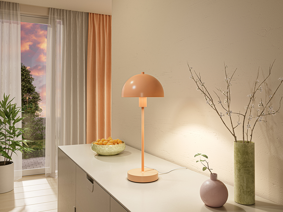 Herstal Vienda Bordslampa Apricot Crush