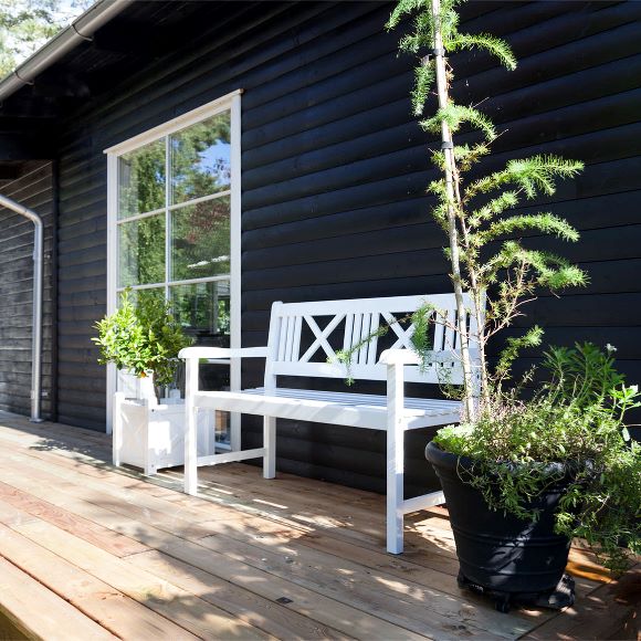 Cinas Rosenborg 2-istuttava Sohva Valkoinen