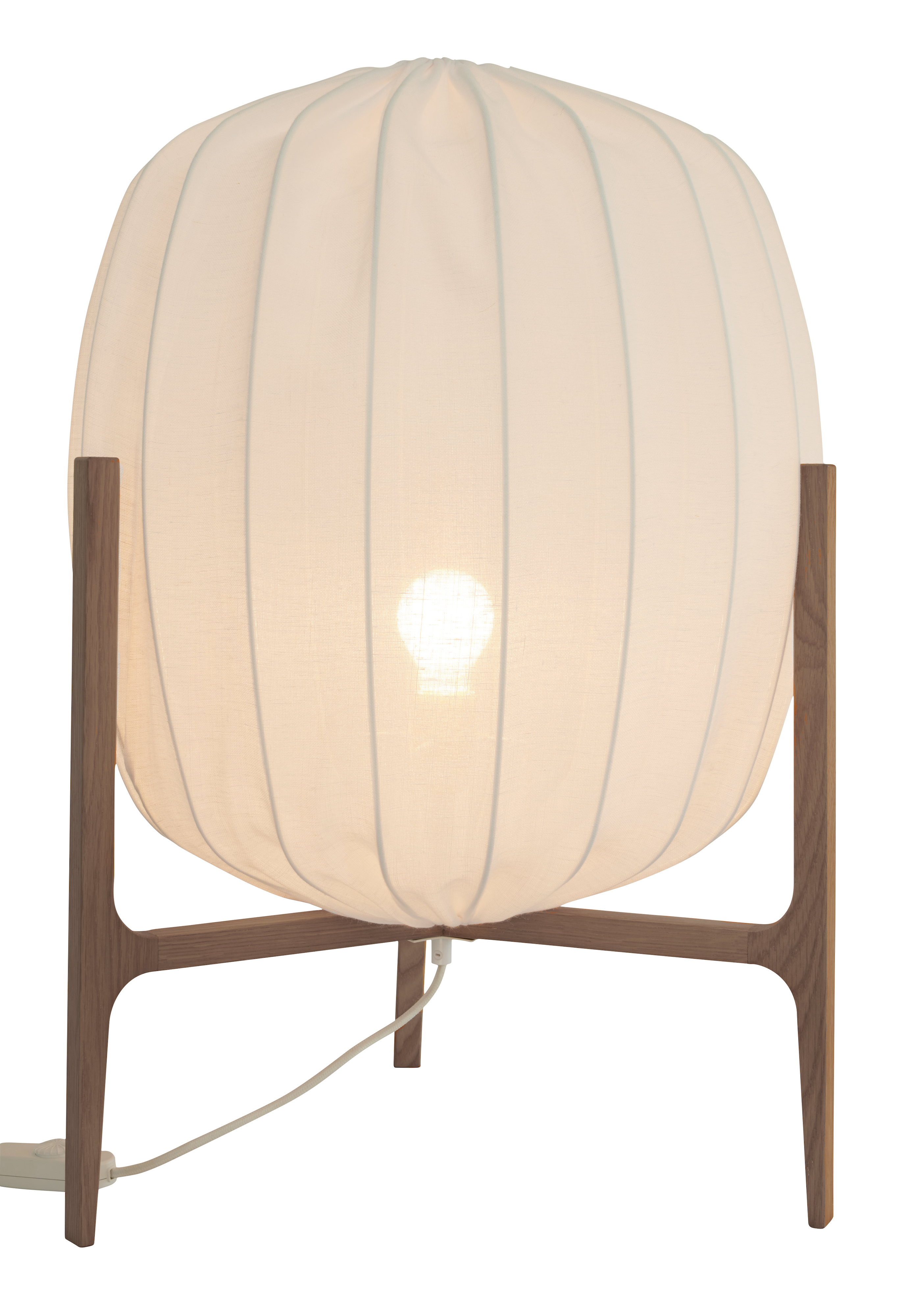 Watt &amp; Veke Prisma Golvlampa Oak/White 69cm