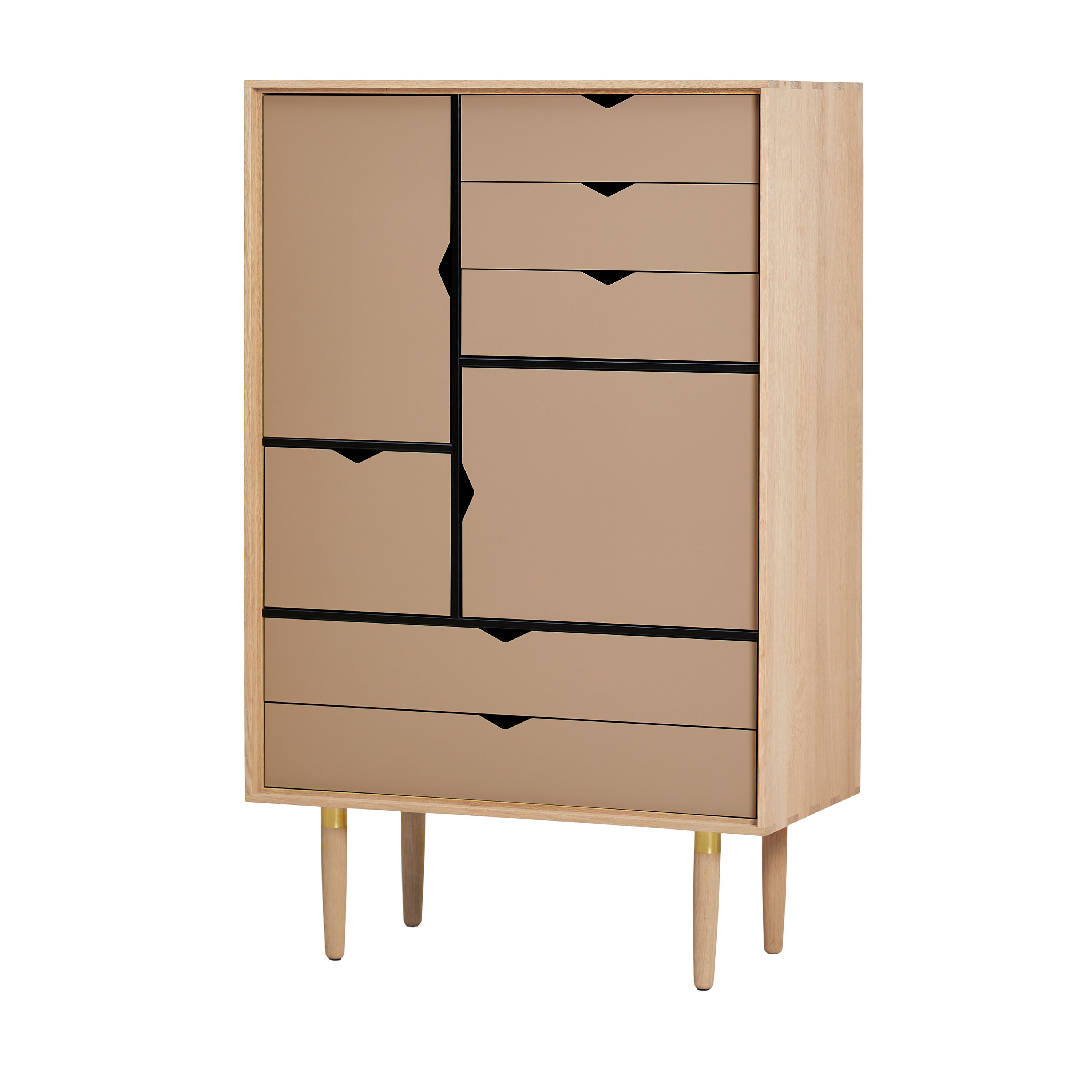 Andersen Furniture S5 Skap Såpet Eik/Kashmir 83x132